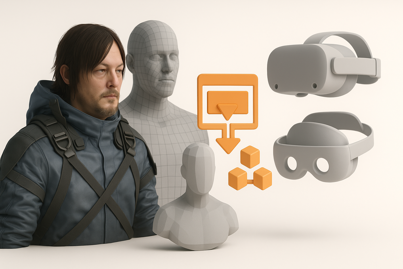 针对游戏和 XR 优化 Death Stranding 模型插图