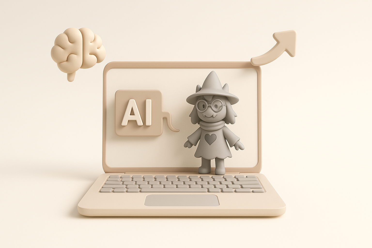 借助 AI 工具加速 Deltarune 3D 模型制作插图