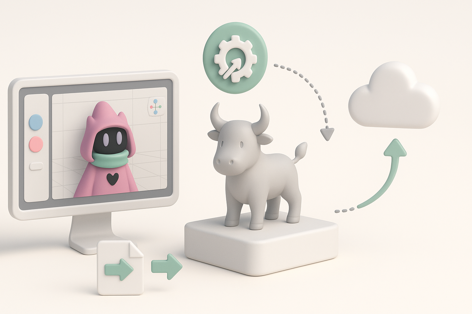 导出、优化与分享 Deltarune 3D 模型插图
