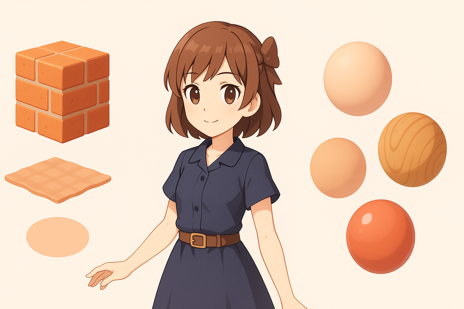 Texturing and Material Best Practices for Anime-Style Characters illustration