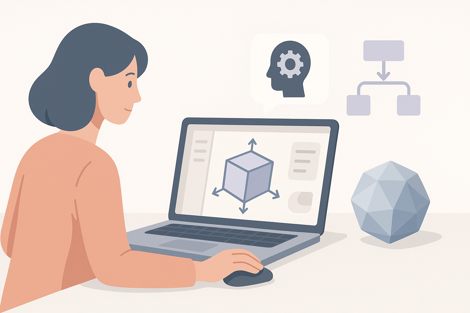 Leveraging AI Tools and Automation in the 3D Workflow illustration