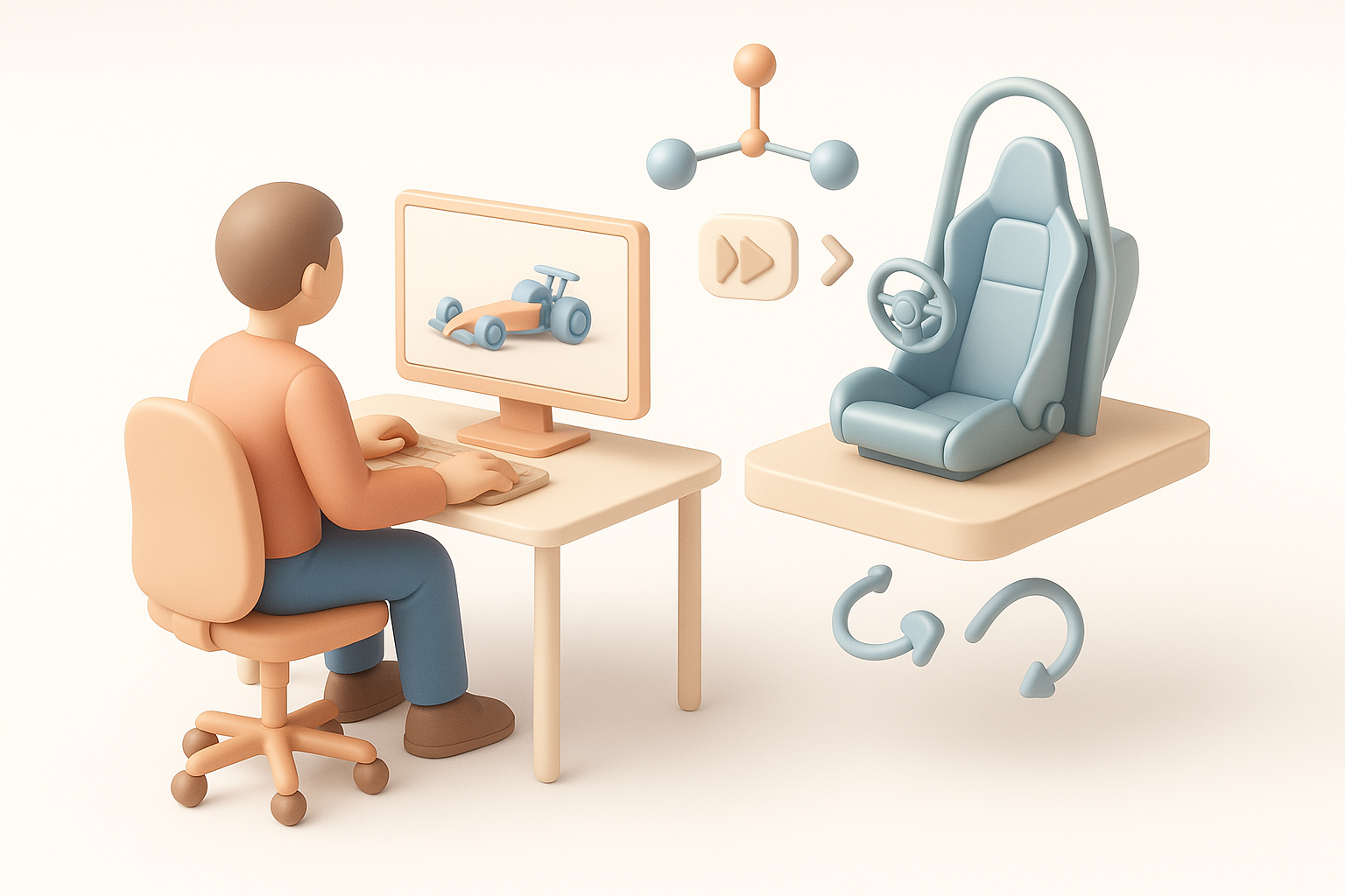 绑定与动画：打造可交互体验示意图