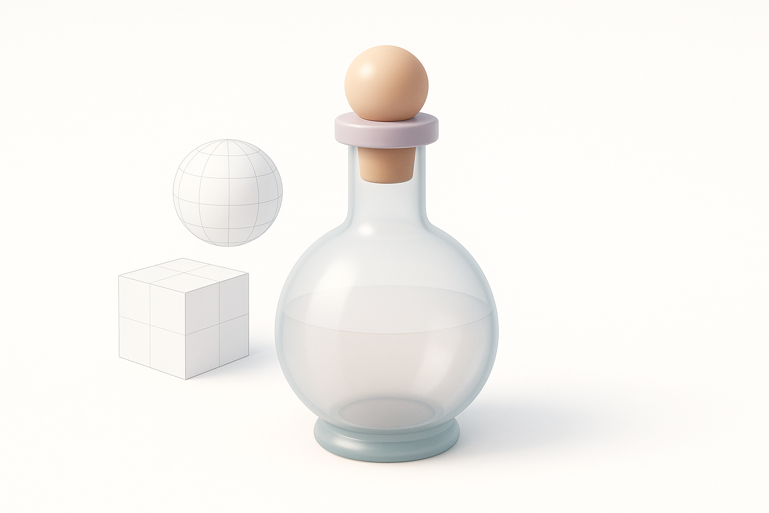 Overview and Key Considerations for Potion Bottle Modeling illustration