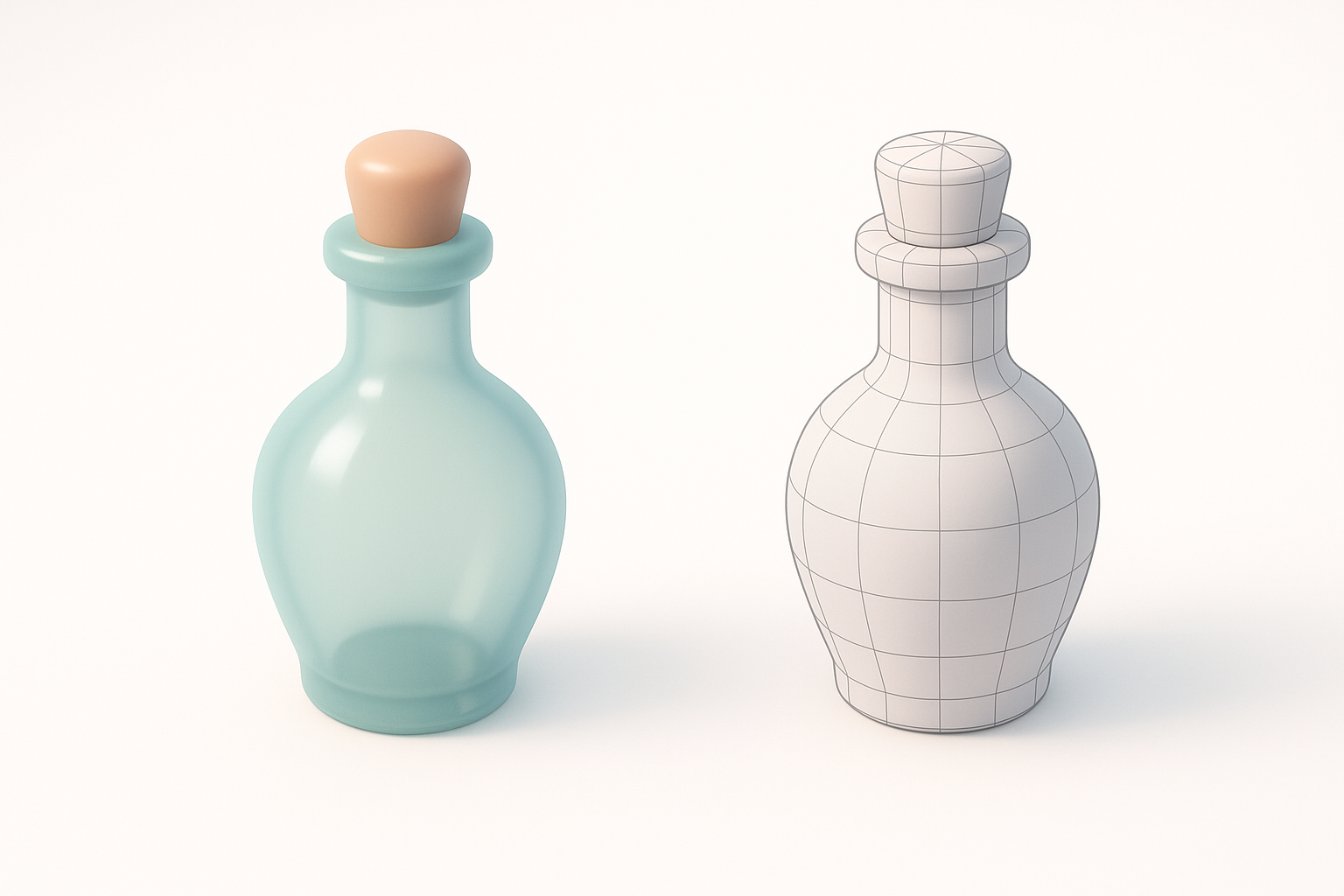 Comparing AI-Powered and Traditional 3D Workflows illustration