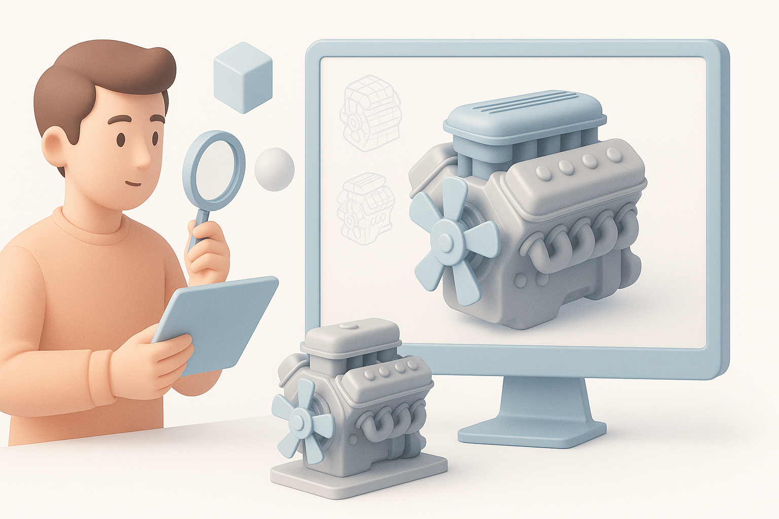 Understanding Engine 3D Models and Their Applications illustration