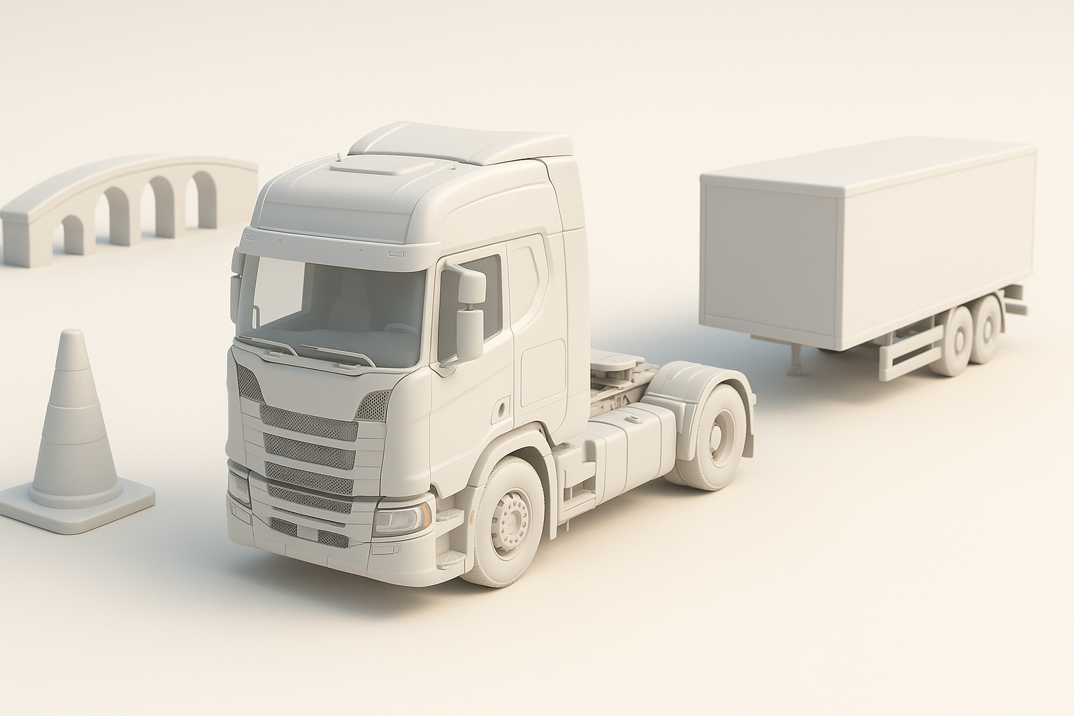 Euro Truck Simulator 2 中 3D 模型概览插图