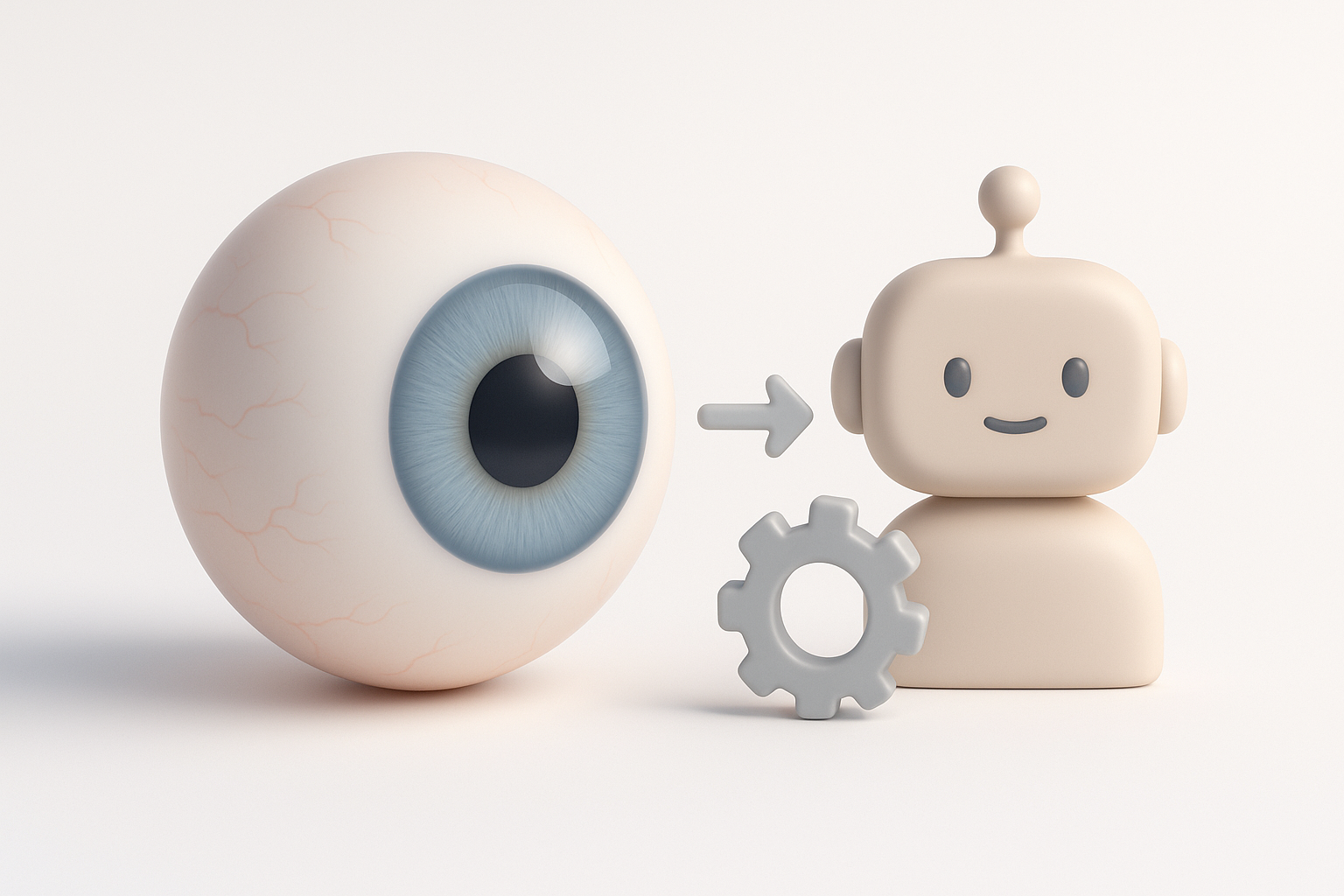 Automating Eyeball Modeling with AI Tools illustration