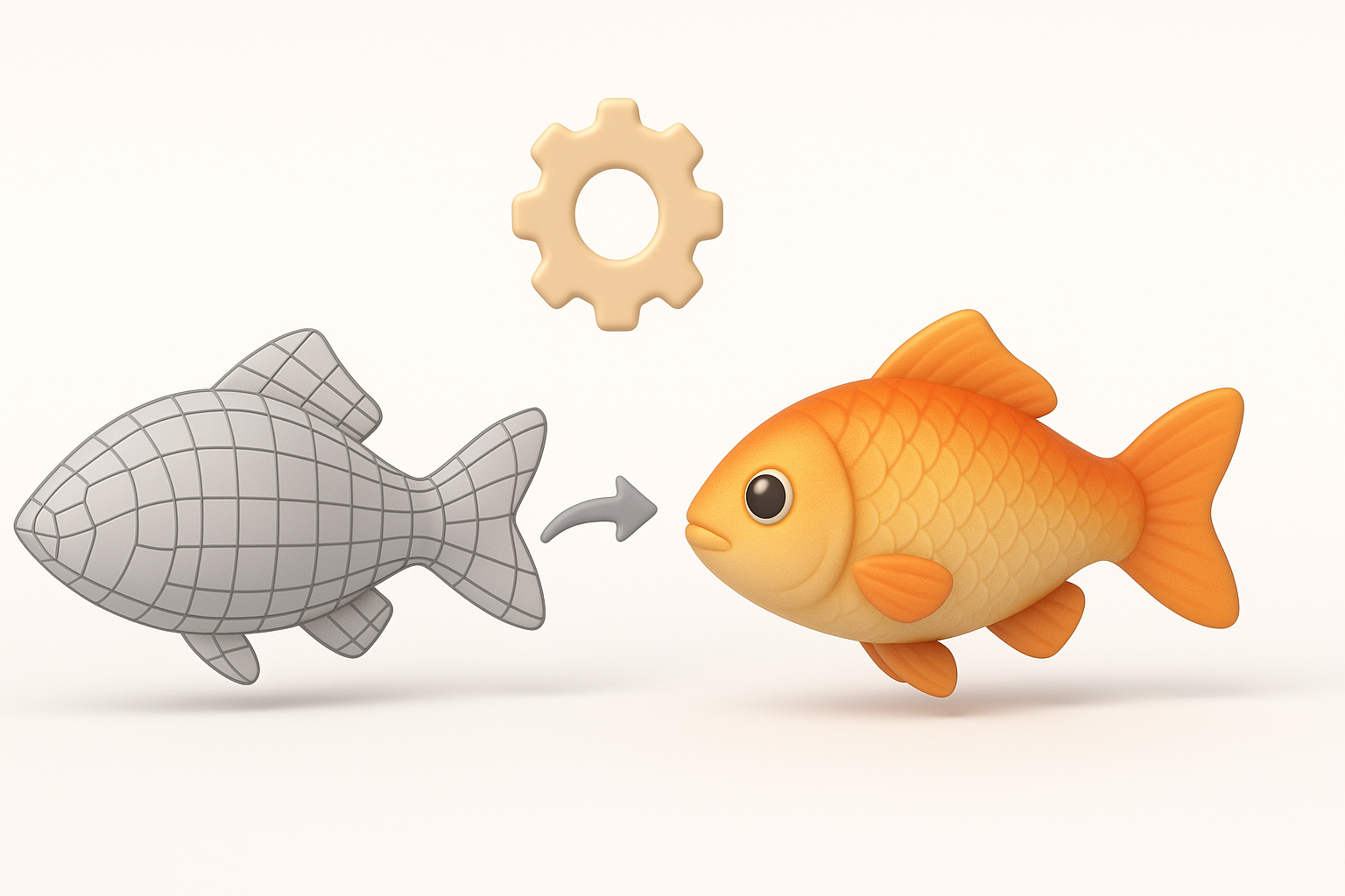 Optimizing and Texturing the Fisch Model illustration