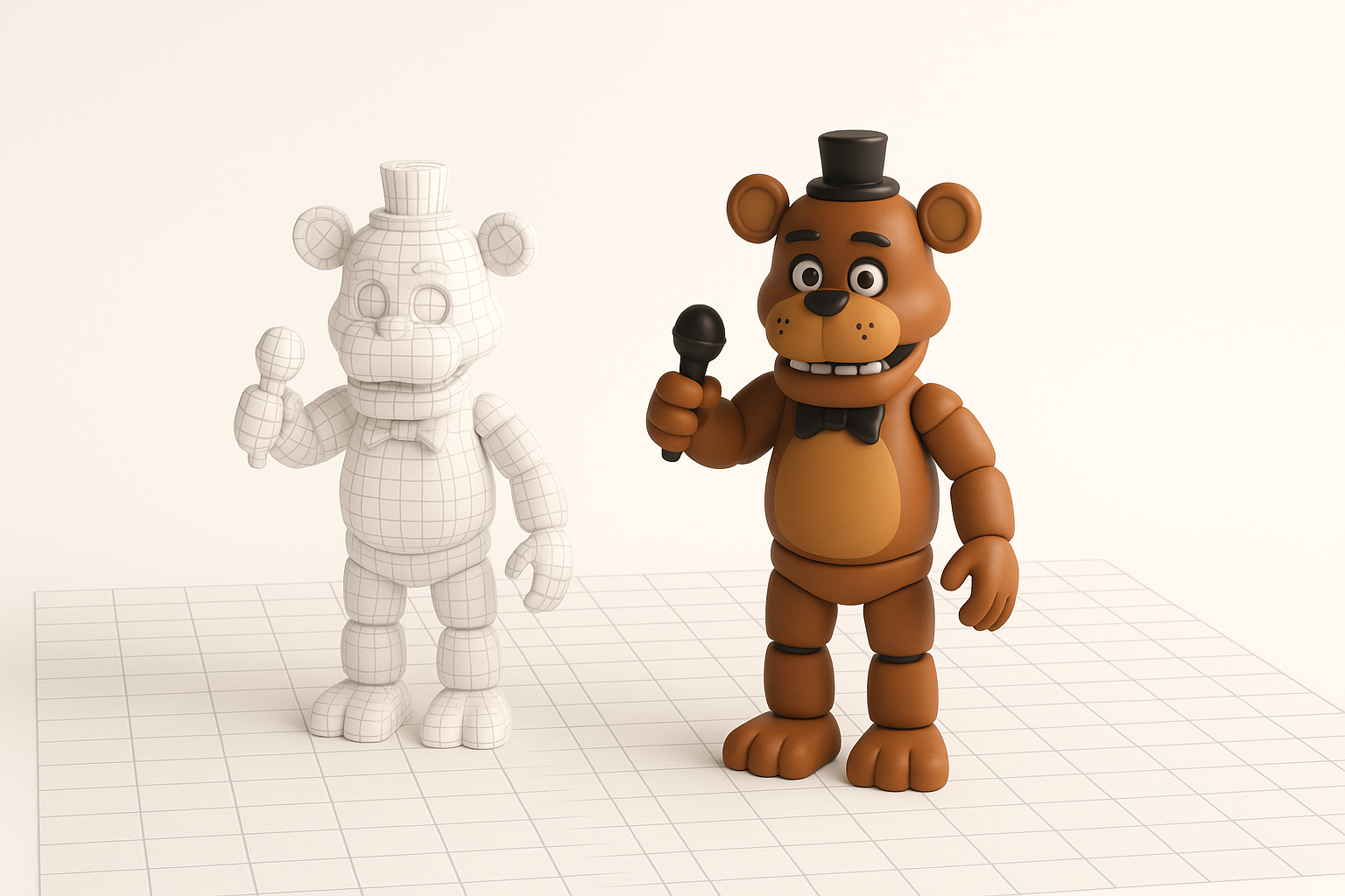 Understanding FNAF 3D Models illustration