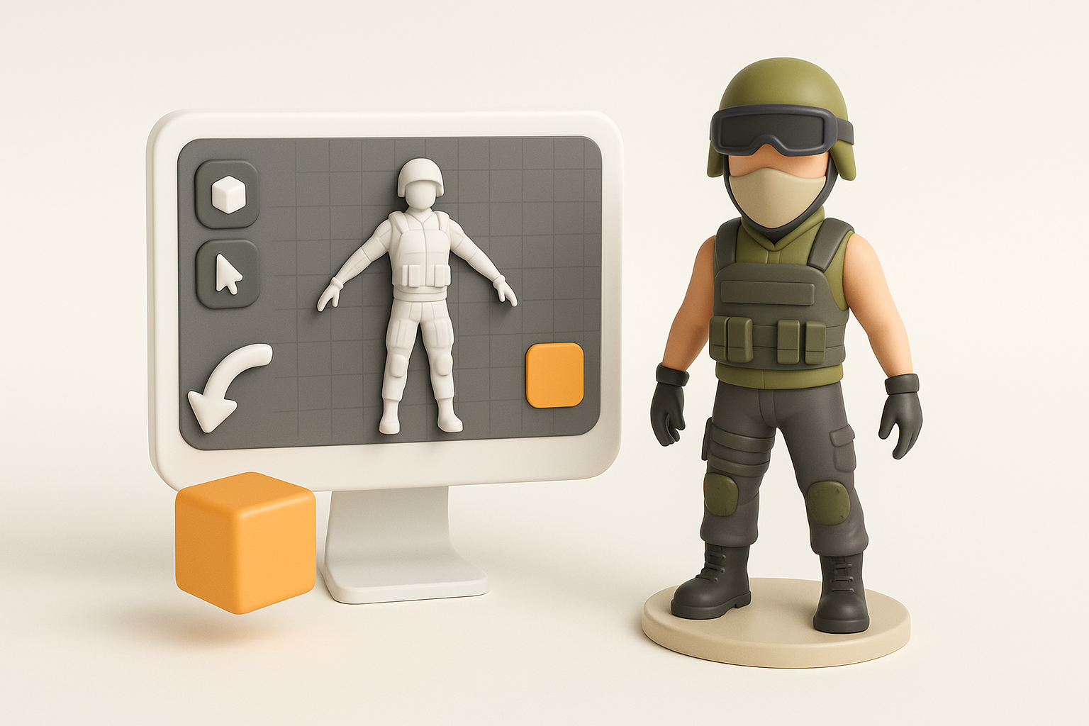 我如何生成 Free Fire 3D 模型插图
