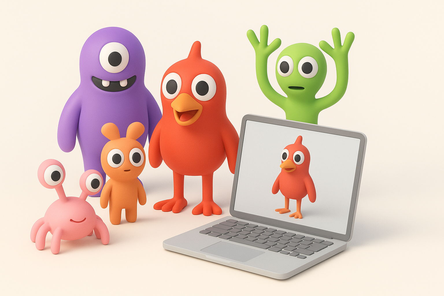 Understanding Garten of Banban 3D Models illustration