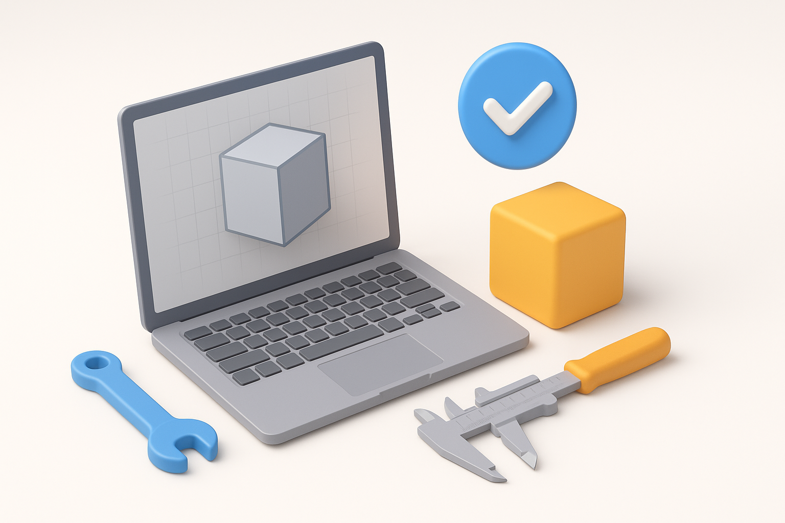 Choosing the Right Tools for 3D Modeling illustration