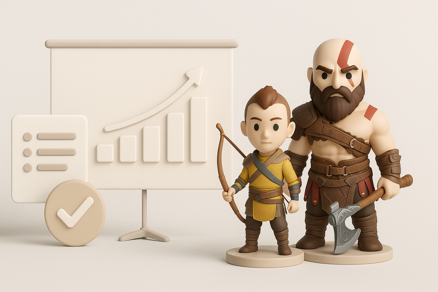 Executive Summary: Key Takeaways for God of War Ragnarok 3D Modeling illustration