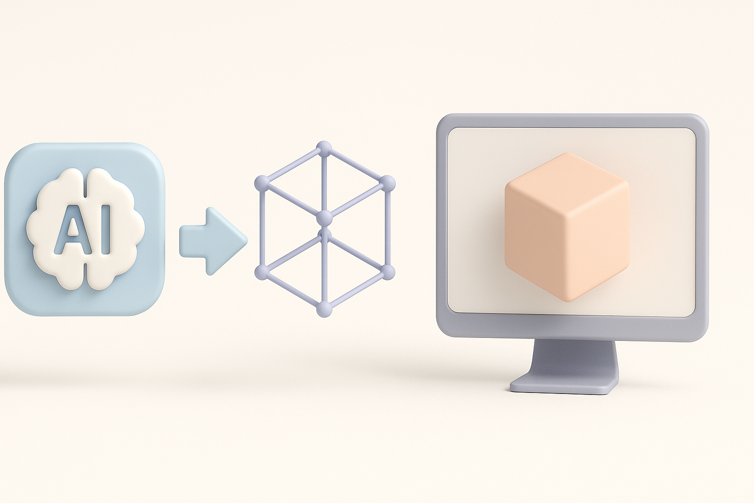 Leveraging AI Tools for Faster 3D Model Production illustration