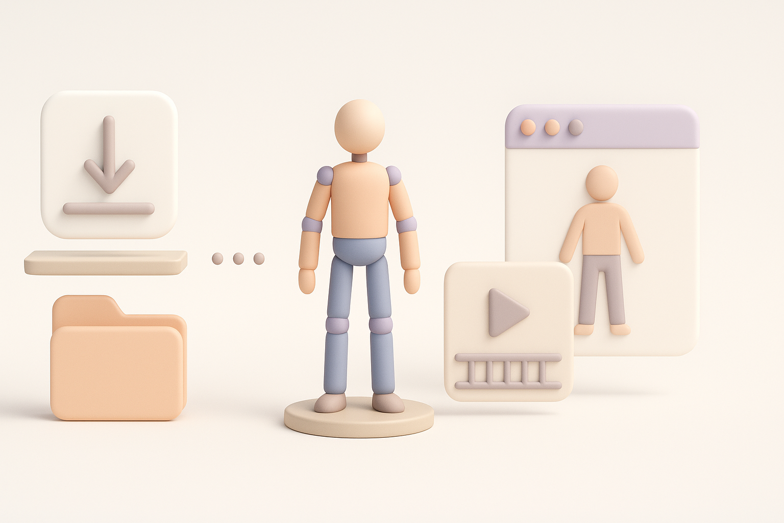 Exporting, Rigging, and Preparing for Animation illustration