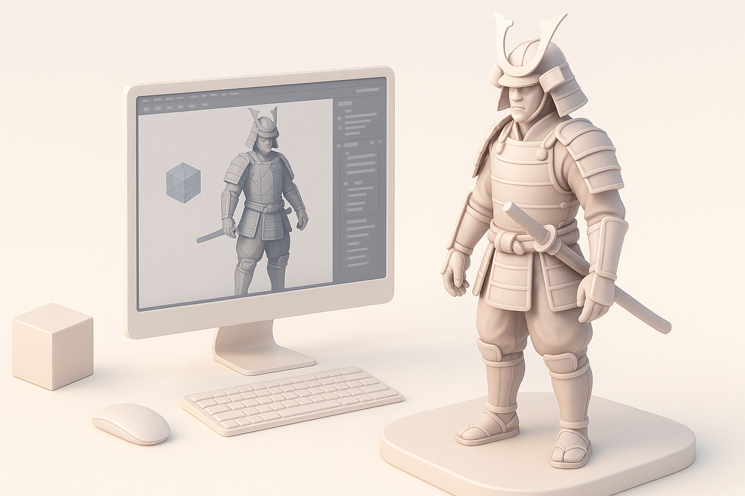 制作武士模型心得体会示意图