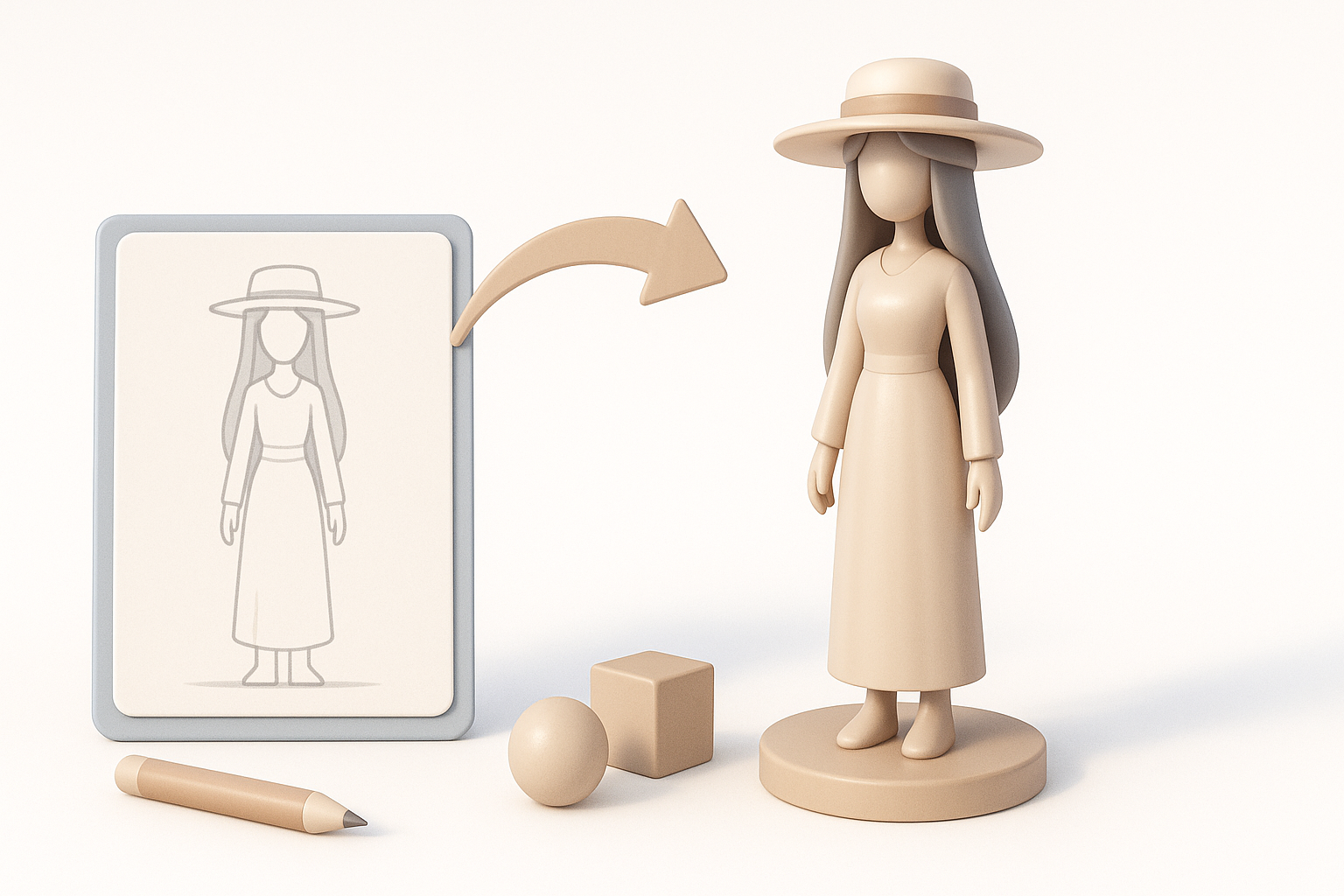 规划3D模型：从概念到执行示意图