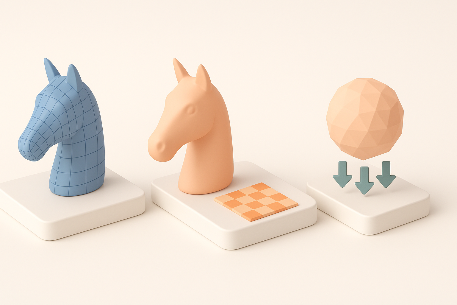 Retopology、UV展开与优化插图