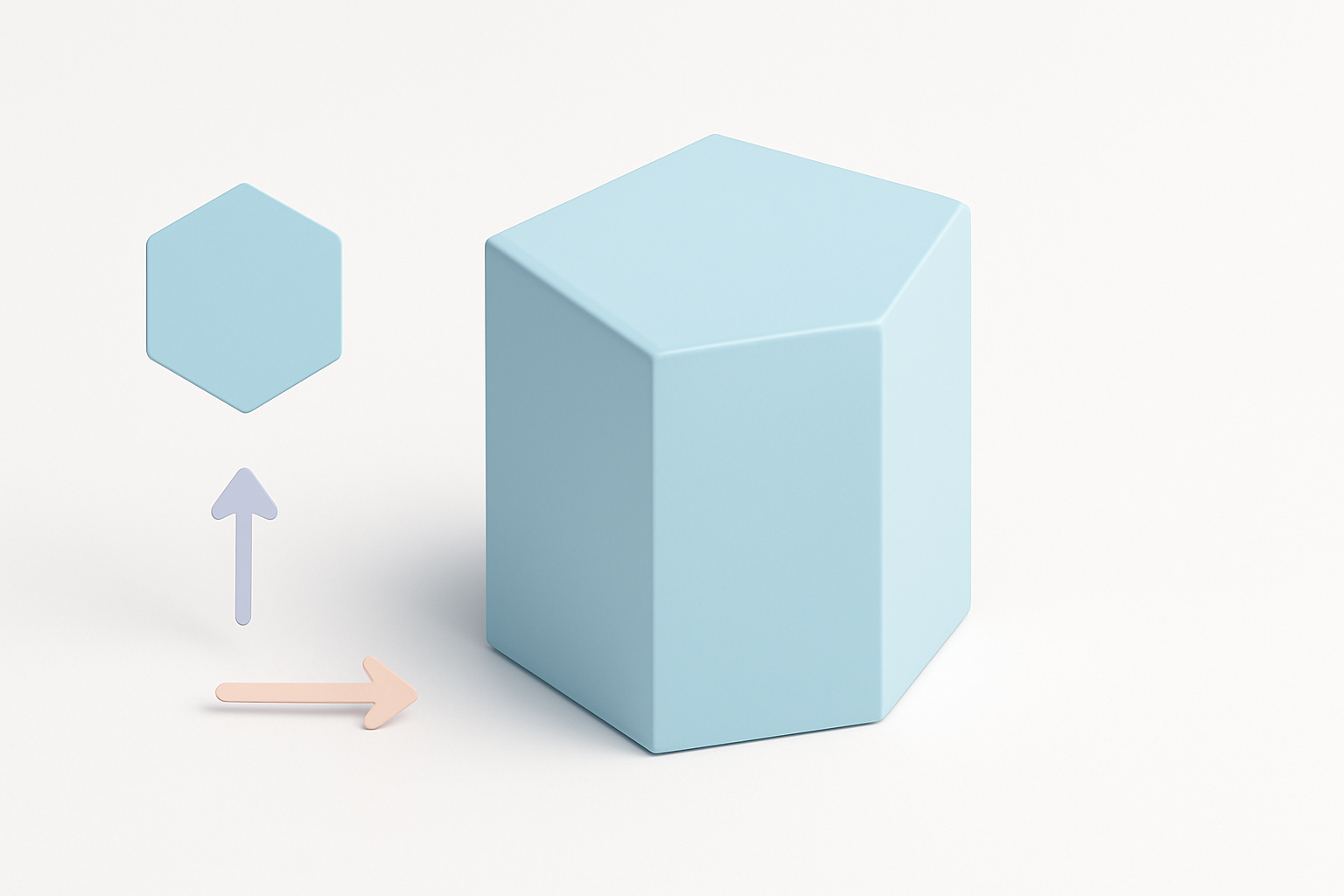 Understanding Hexagon Geometry in 3D Modeling illustration