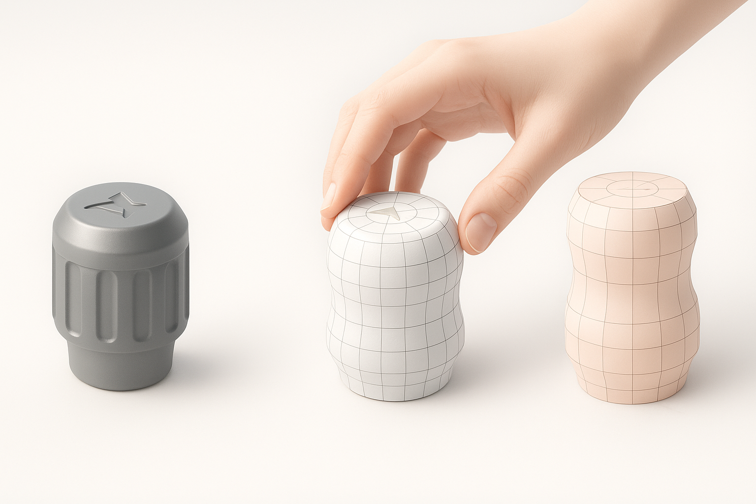 几何体优化：Retopology 与分段最佳实践示意图