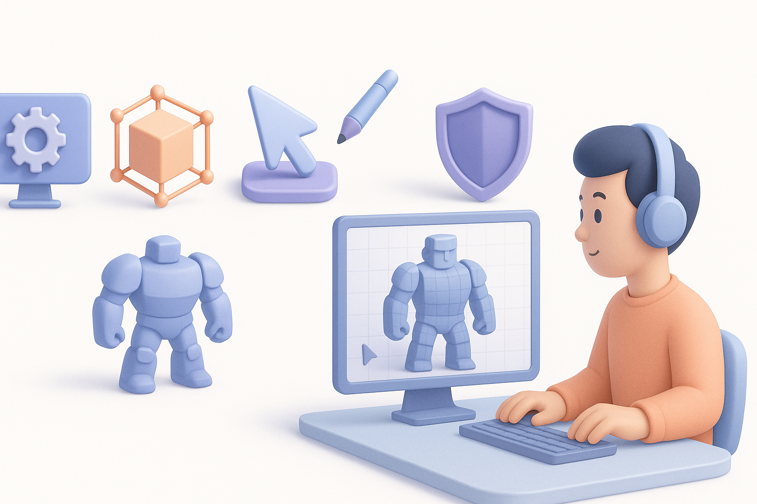 My Step-by-Step Workflow for Building Invincible 3D Models illustration
