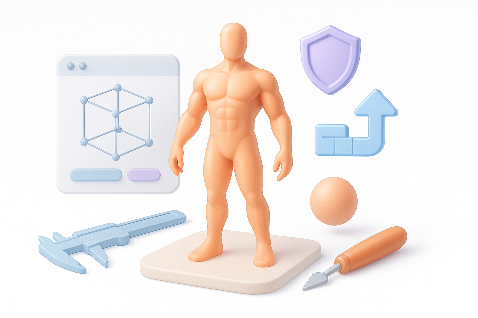 Best Practices for Production-Ready 3D Models illustration