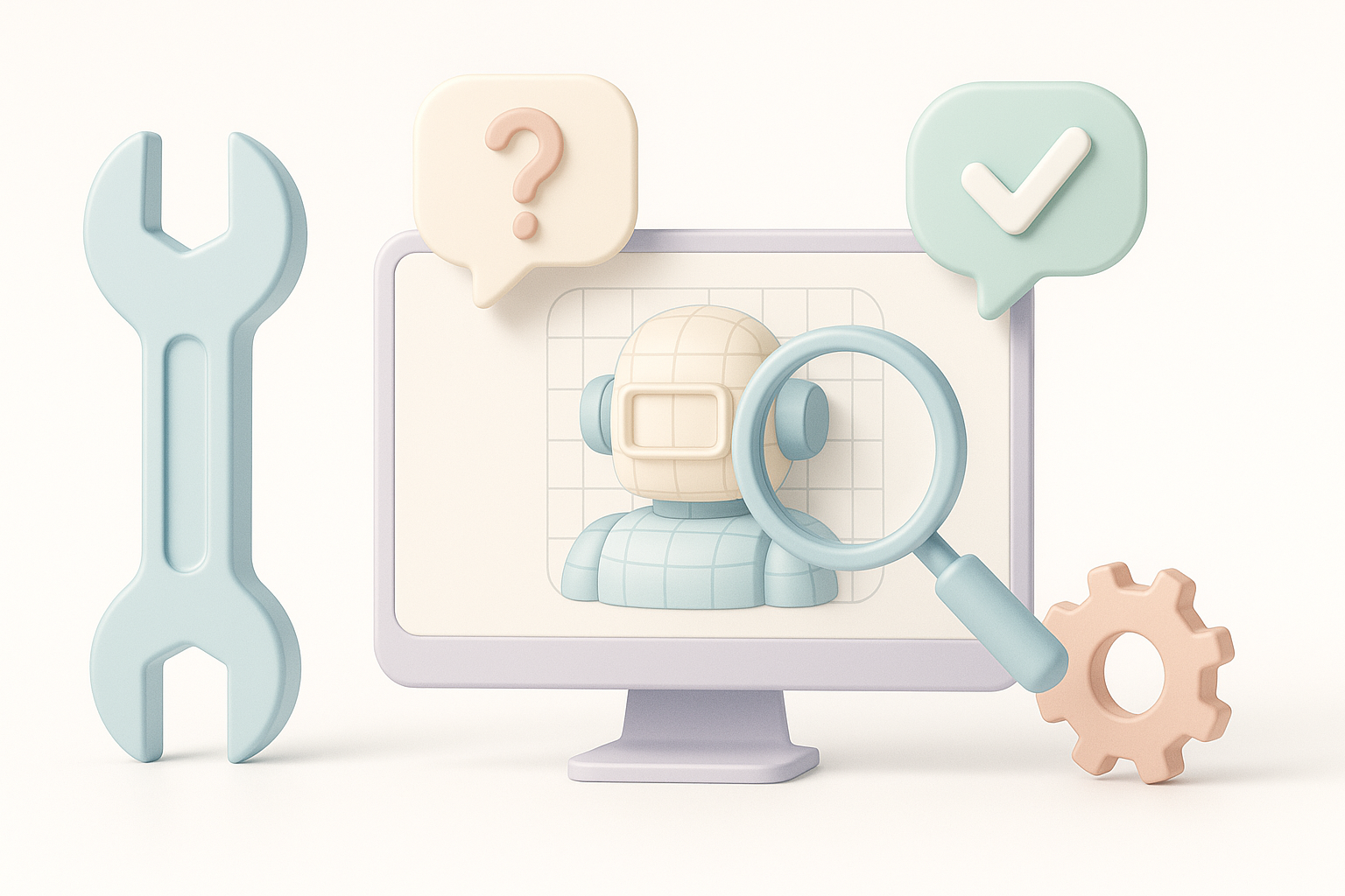 Troubleshooting and Optimizing Your 3D Model illustration