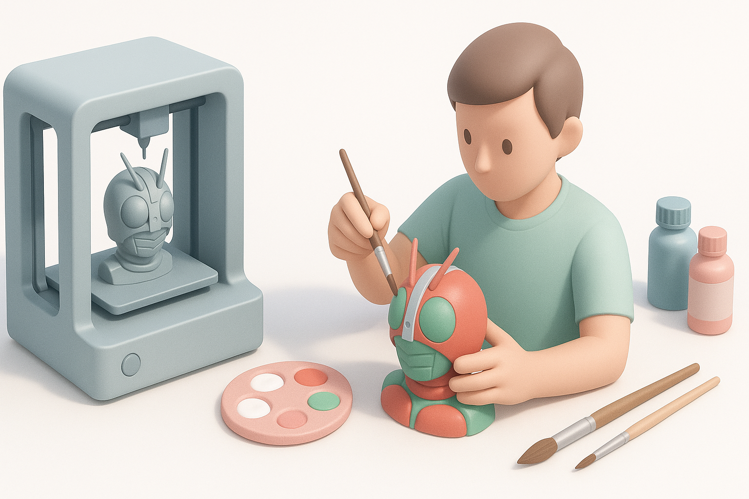 Finishing Touches: Post-Processing and Painting illustration