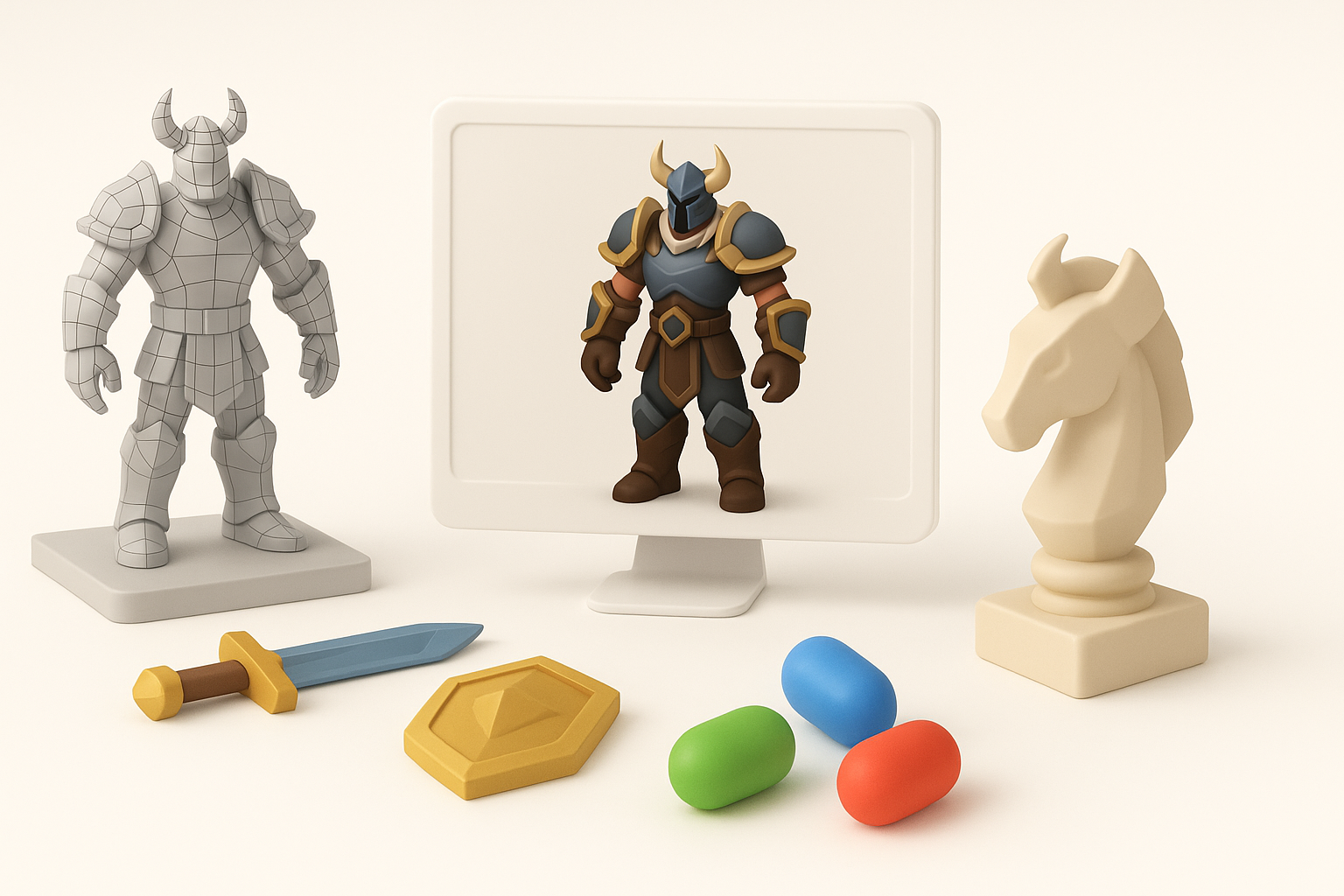 英雄联盟 3D 模型制作概览插图