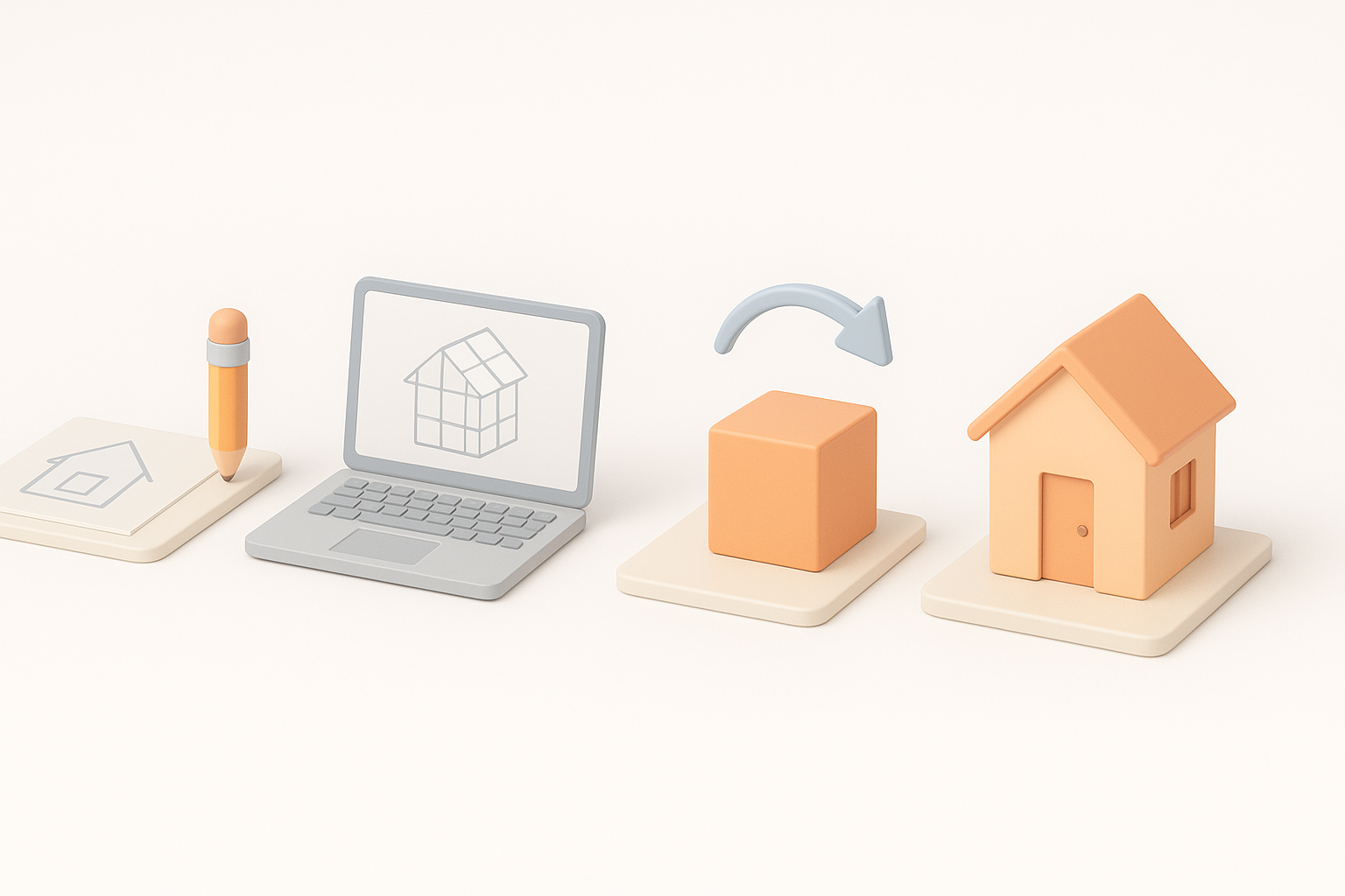3D 模型制作的分步工作流插图