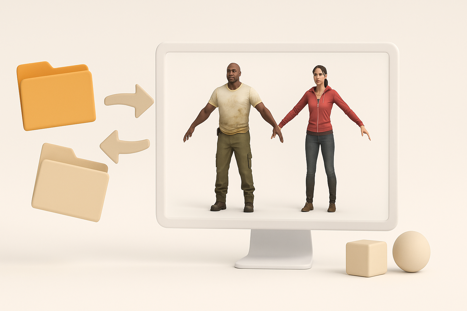 Sourcing and Preparing Left 4 Dead 2 3D Models illustration
