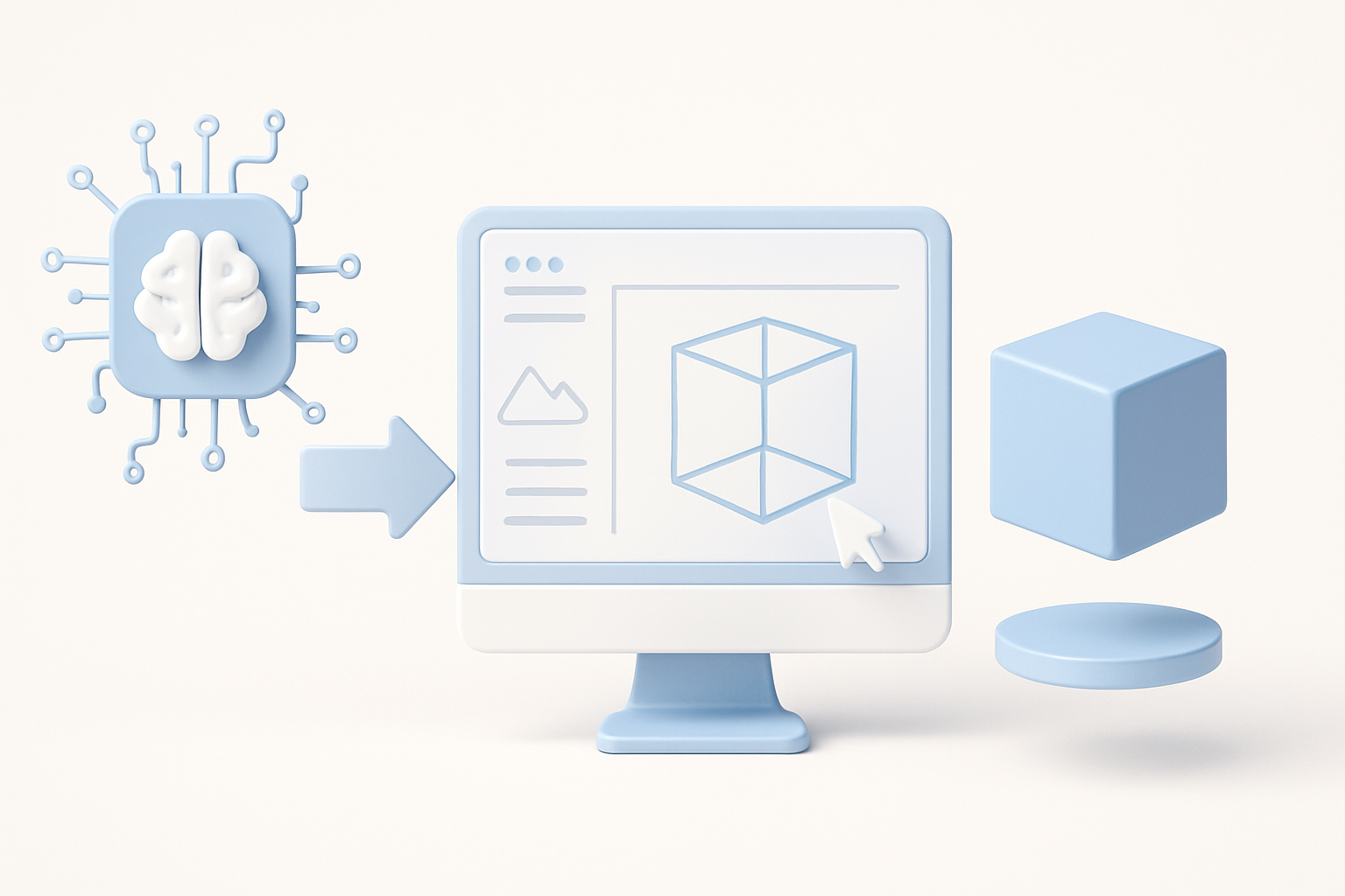 利用AI工具加速3D模型生产插图