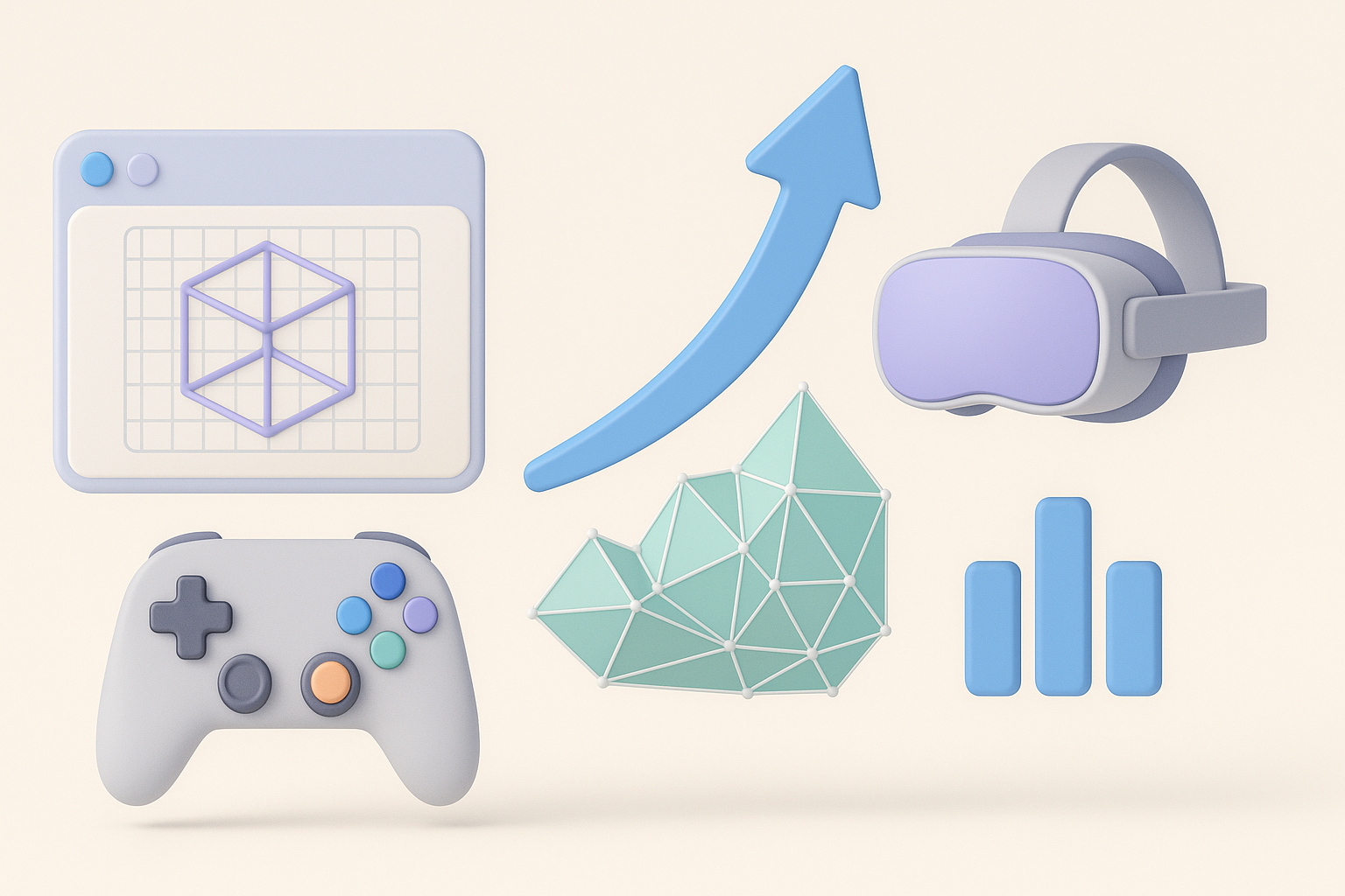 针对游戏和 XR 优化模型插图