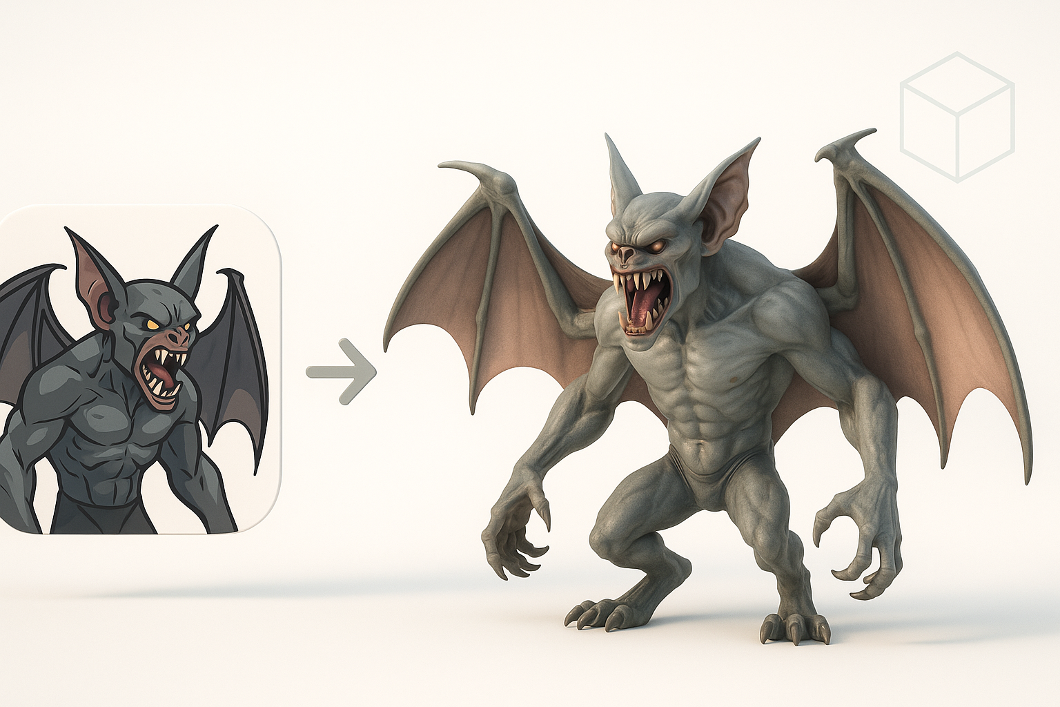 Understanding the Man-Bat Character and Arkham Style illustration