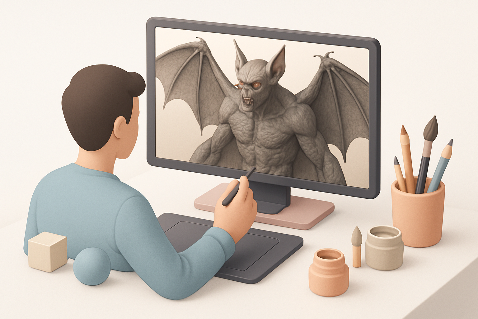 Texturing and Detailing for Realism illustration