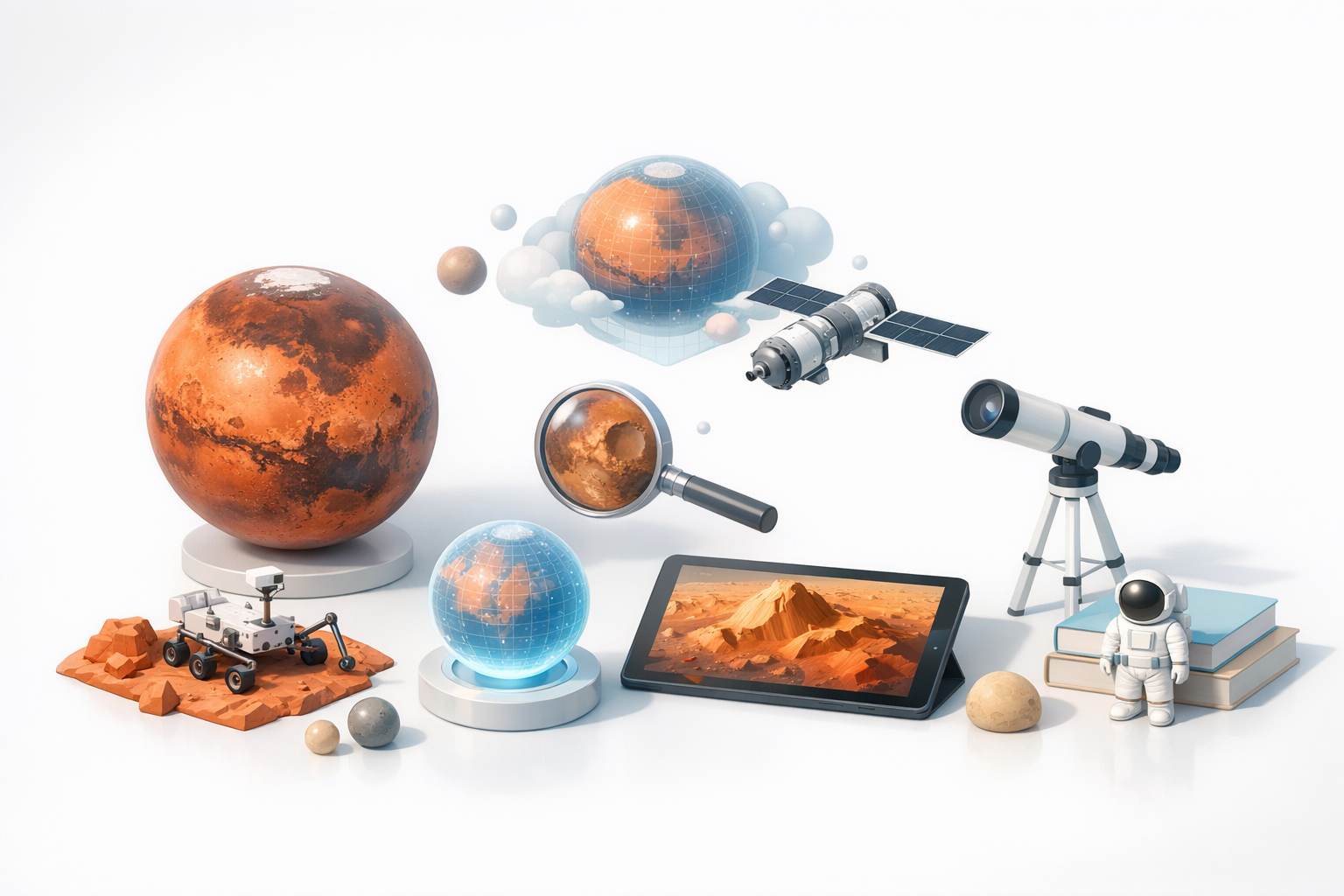 概述：为什么要构建火星3D模型？插图
