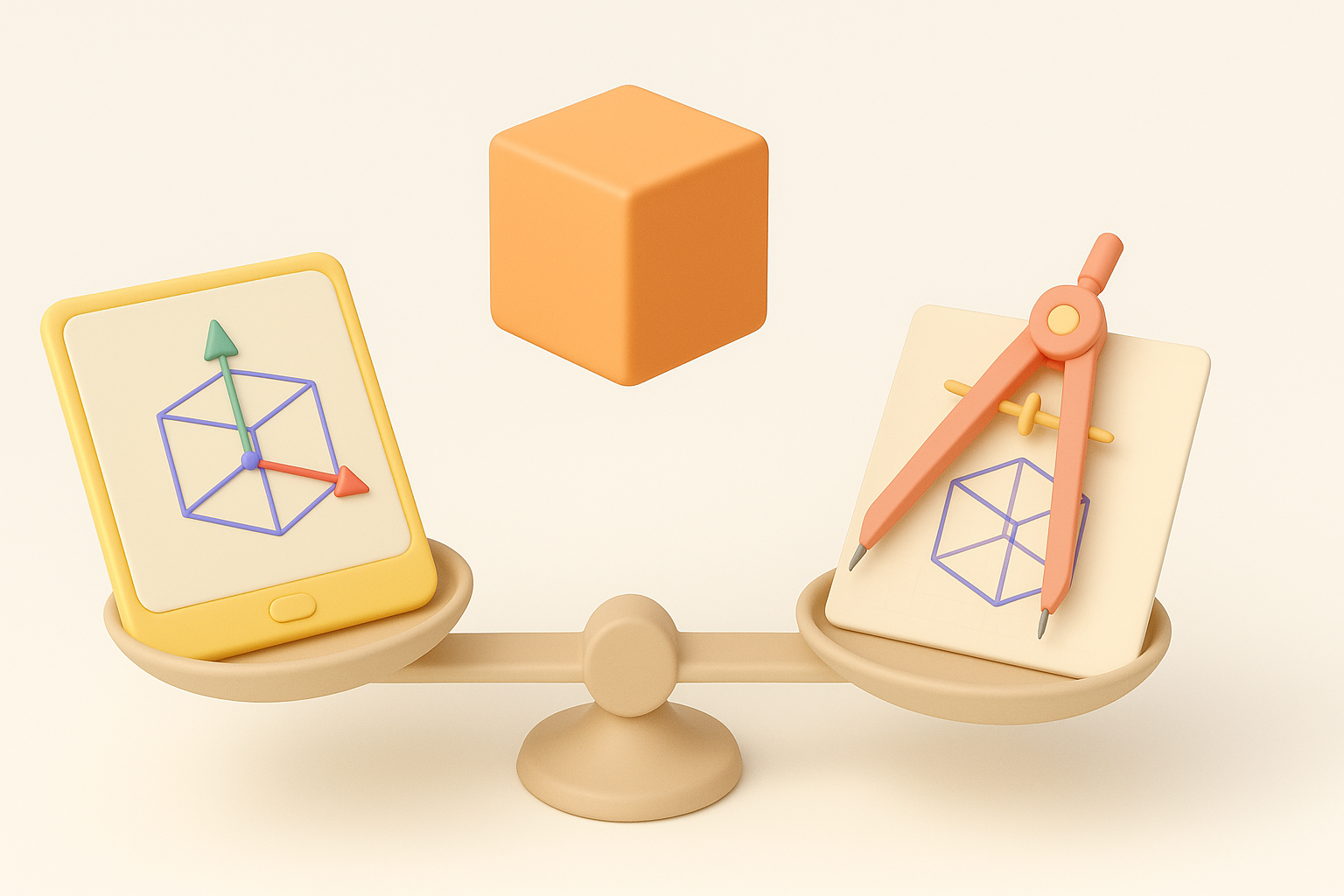 Comparing Tools and Methods for 3D Model Creation illustration