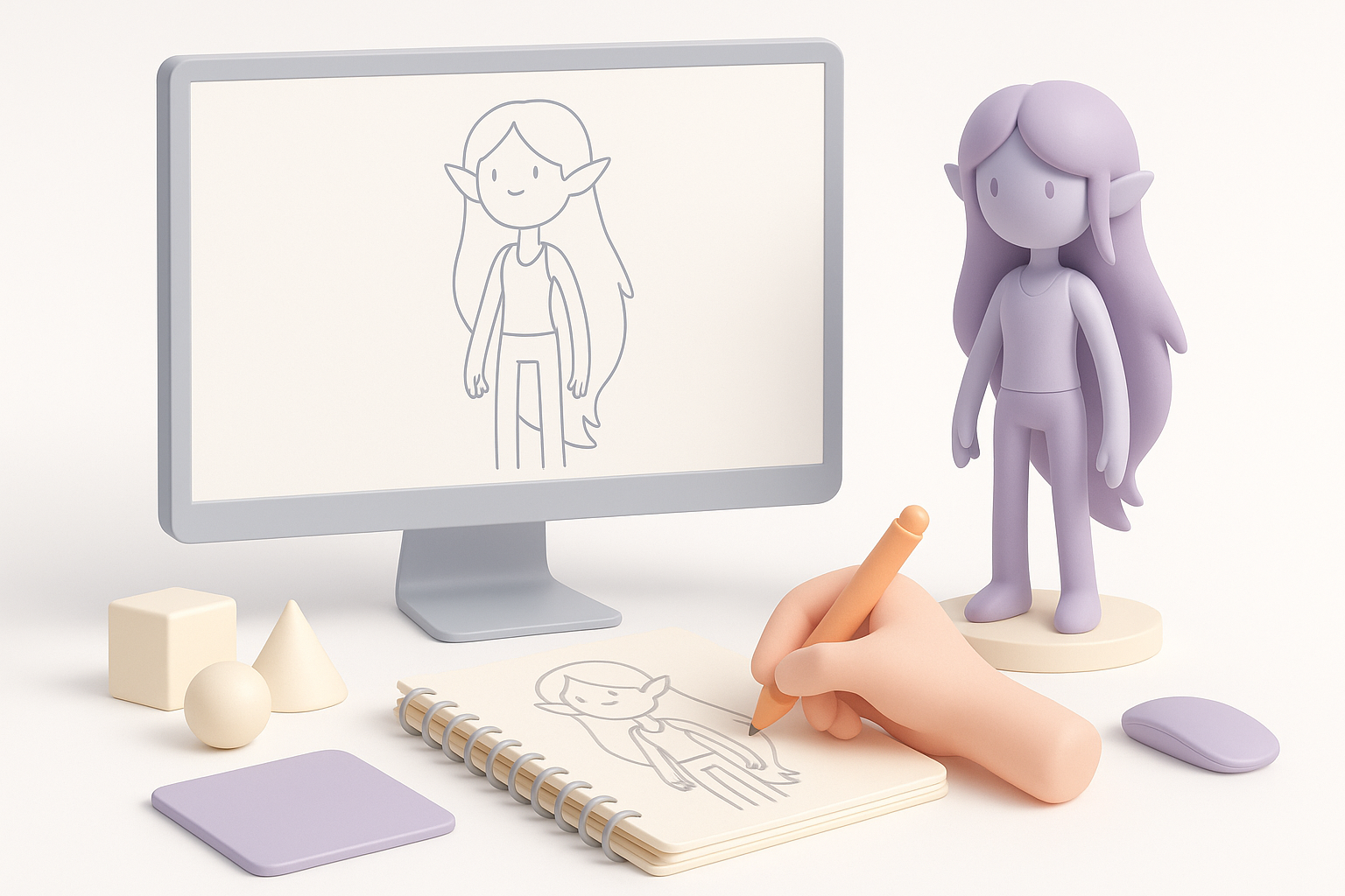 规划与搭建 3D 模型体块插图