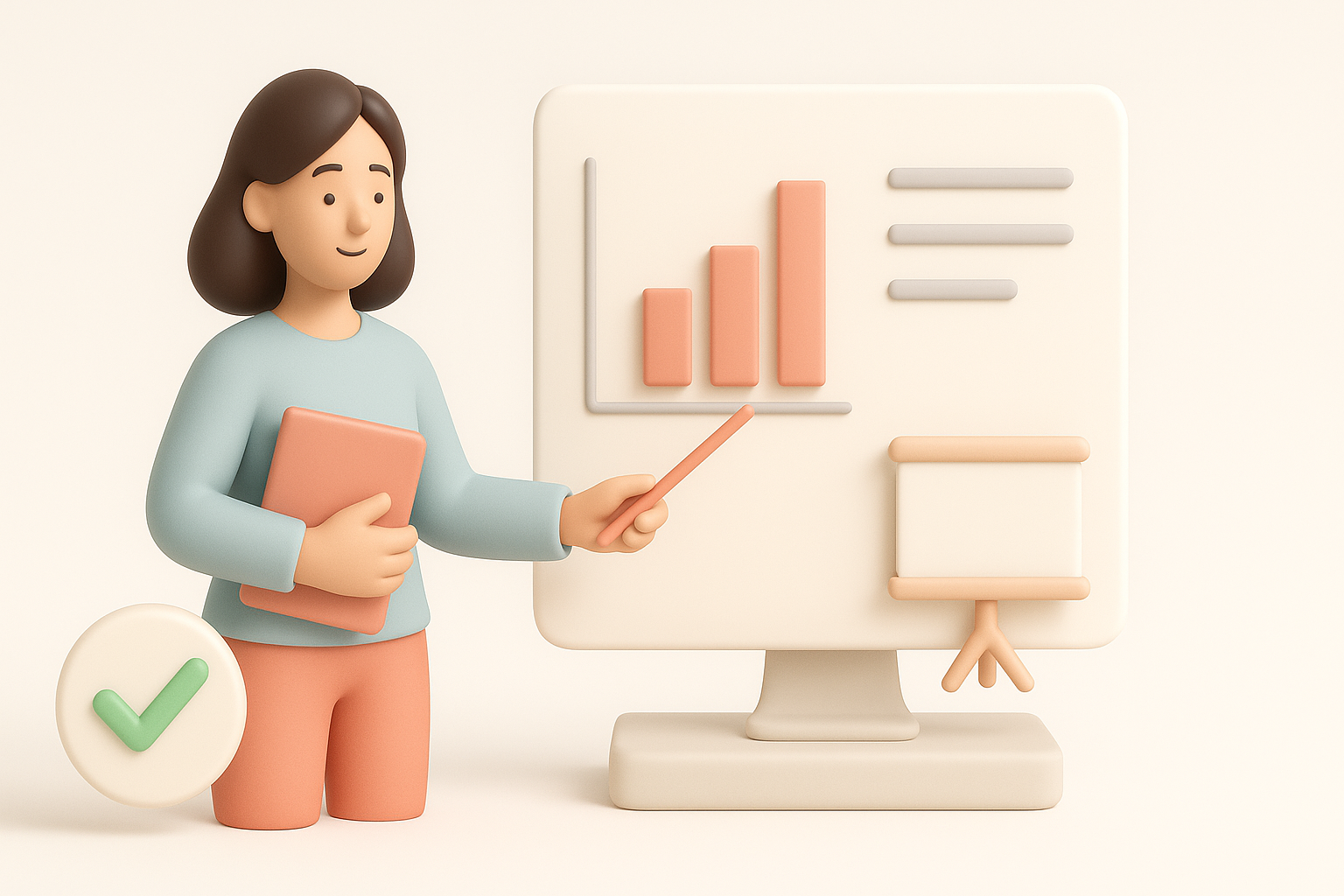 Final Checks and Presentation illustration