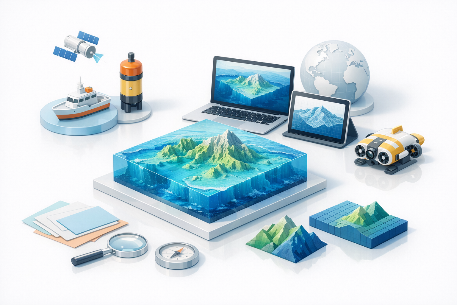 海洋深度建模的最佳实践与常见挑战示意图
