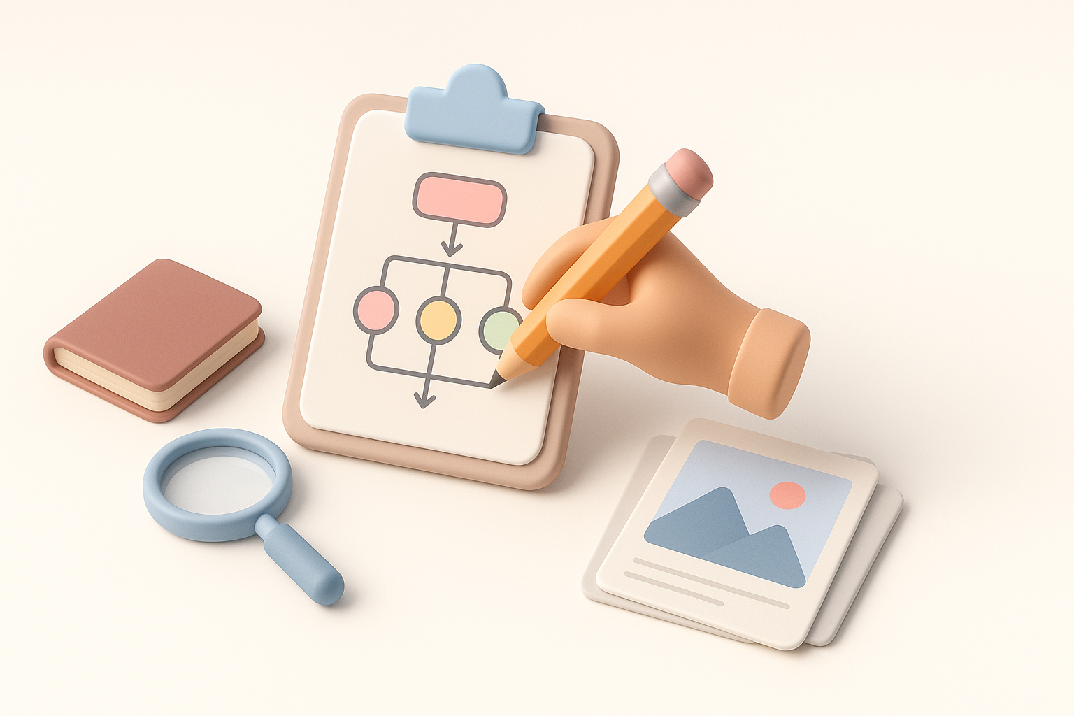 Planning and Reference Gathering illustration