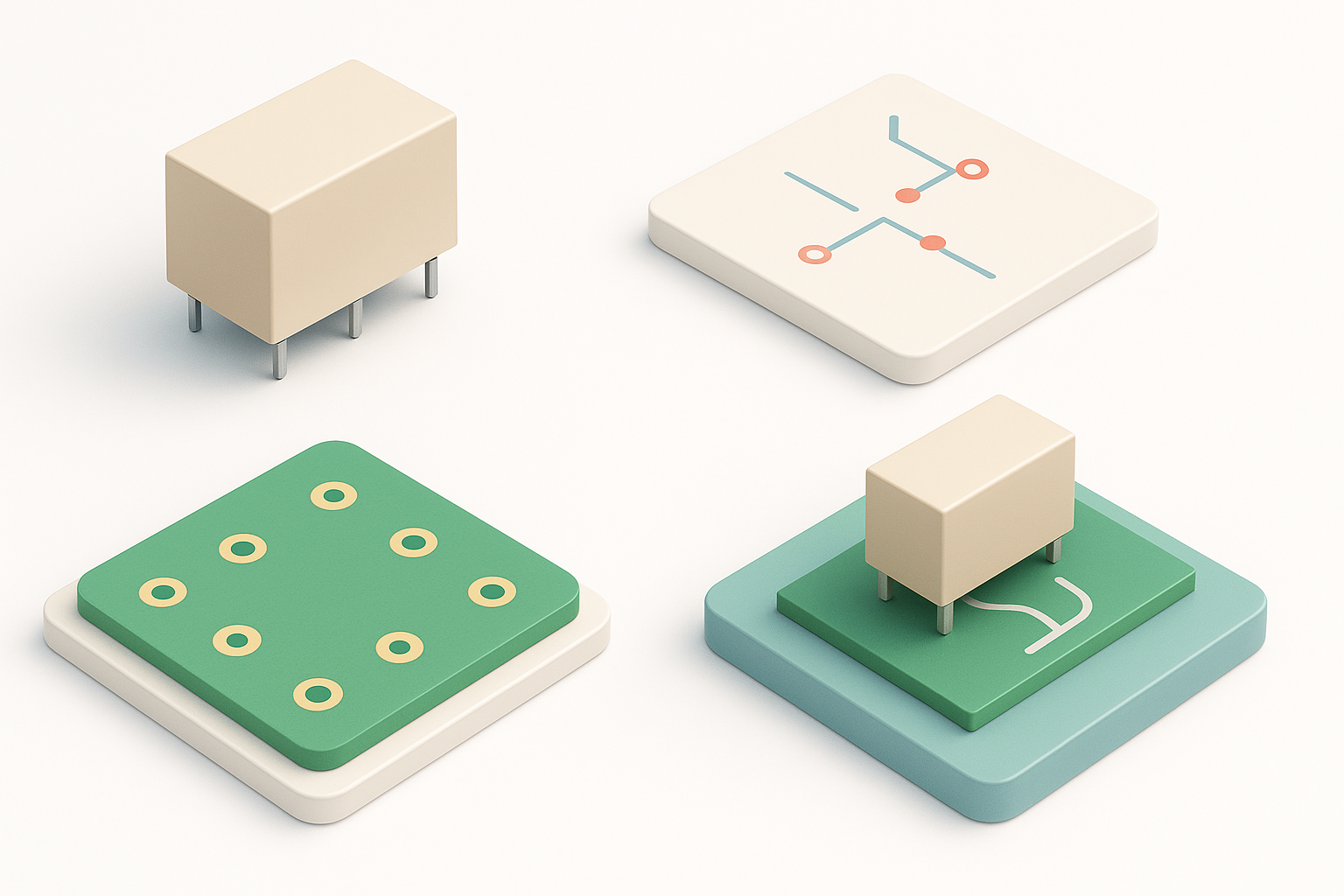 将模型集成到PCB和CAD工作流程示意图