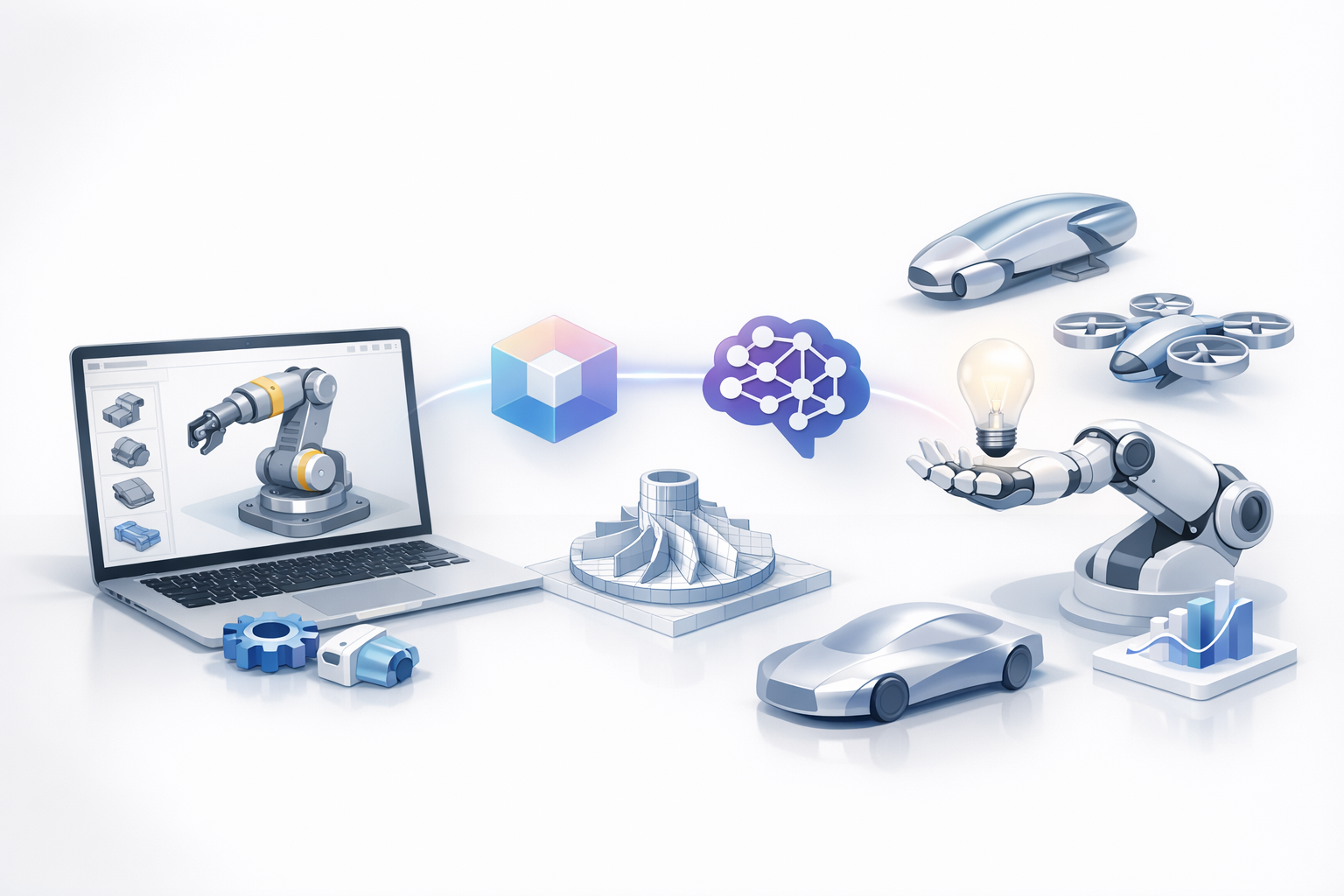 Integrating Onshape with AI-Powered 3D Tools illustration