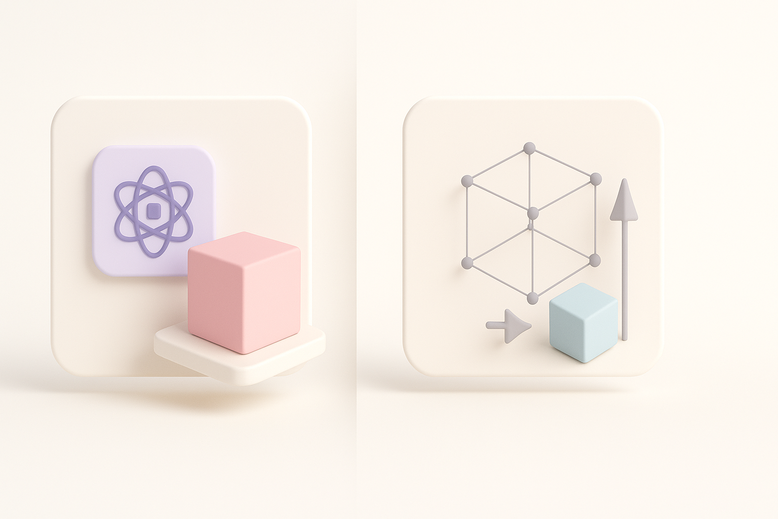 Comparing AI-Powered and Traditional 3D Workflows illustration