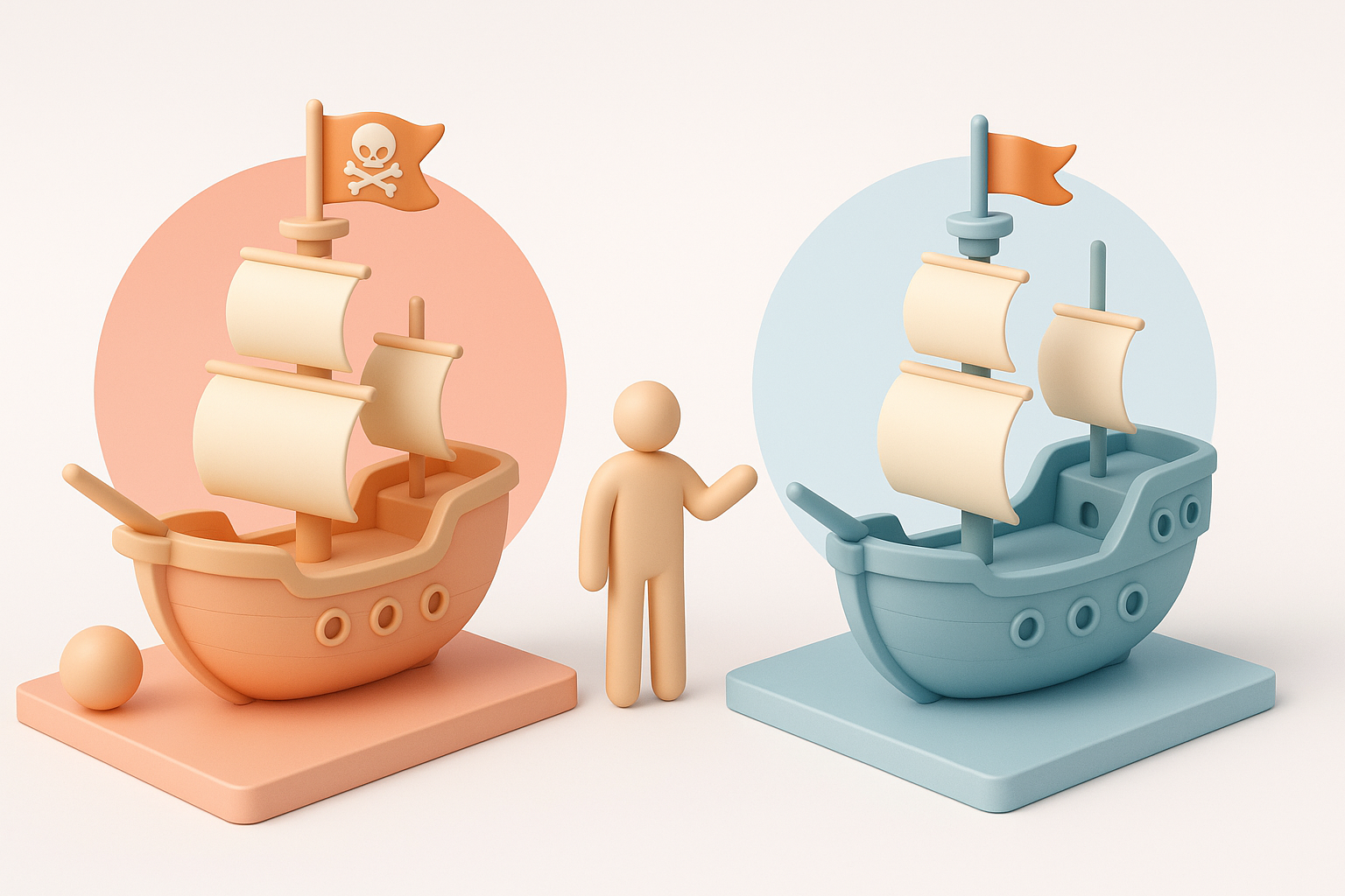 Comparing Methods: Manual vs. AI-Accelerated Modeling illustration