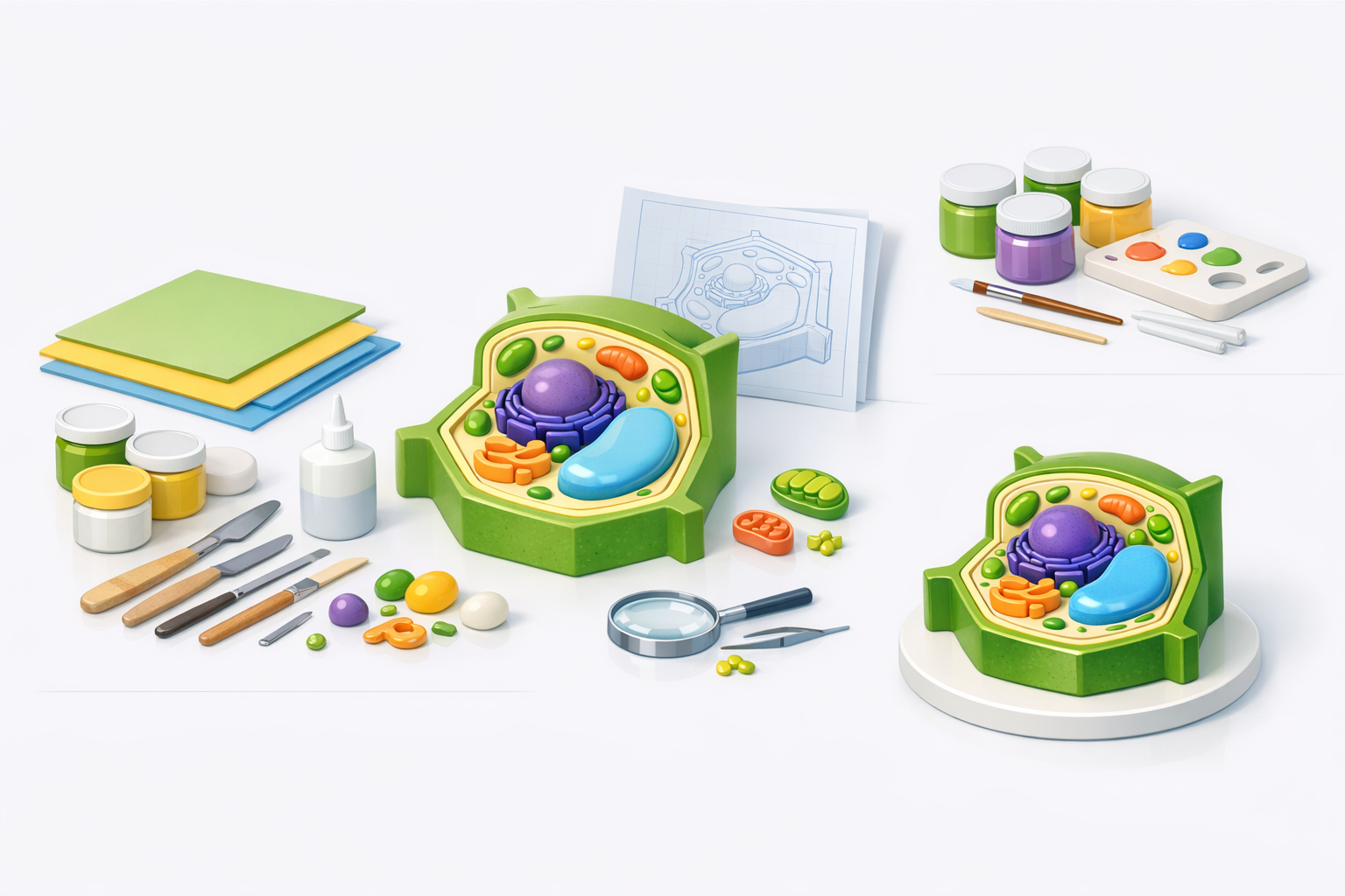 How to Create a 3D Plant Cell Model: Expert Workflow & Tips