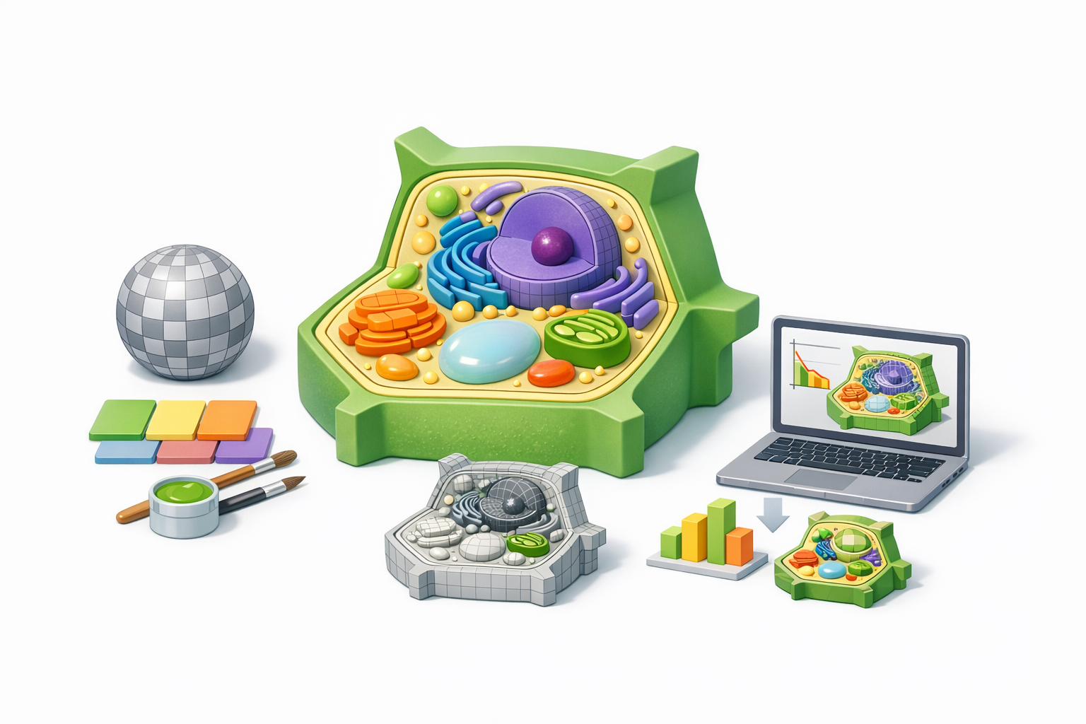 贴图、Retopology与优化技巧