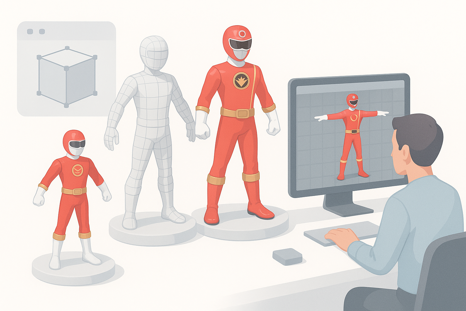 3d Power In Creating Power Rangers RPM 3D Models: Expert Workflows & Tips