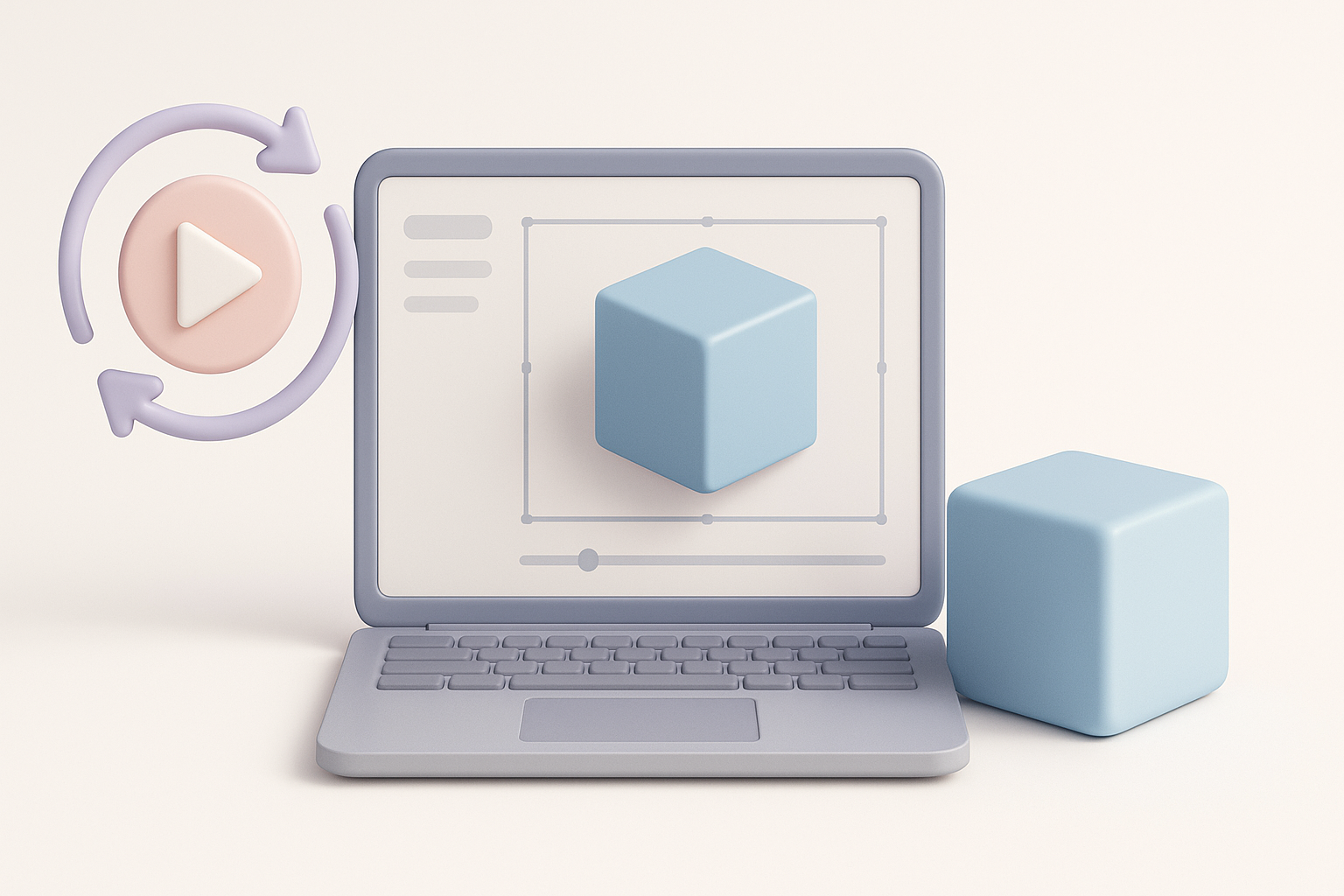 Animating and Interacting with 3D Models illustration