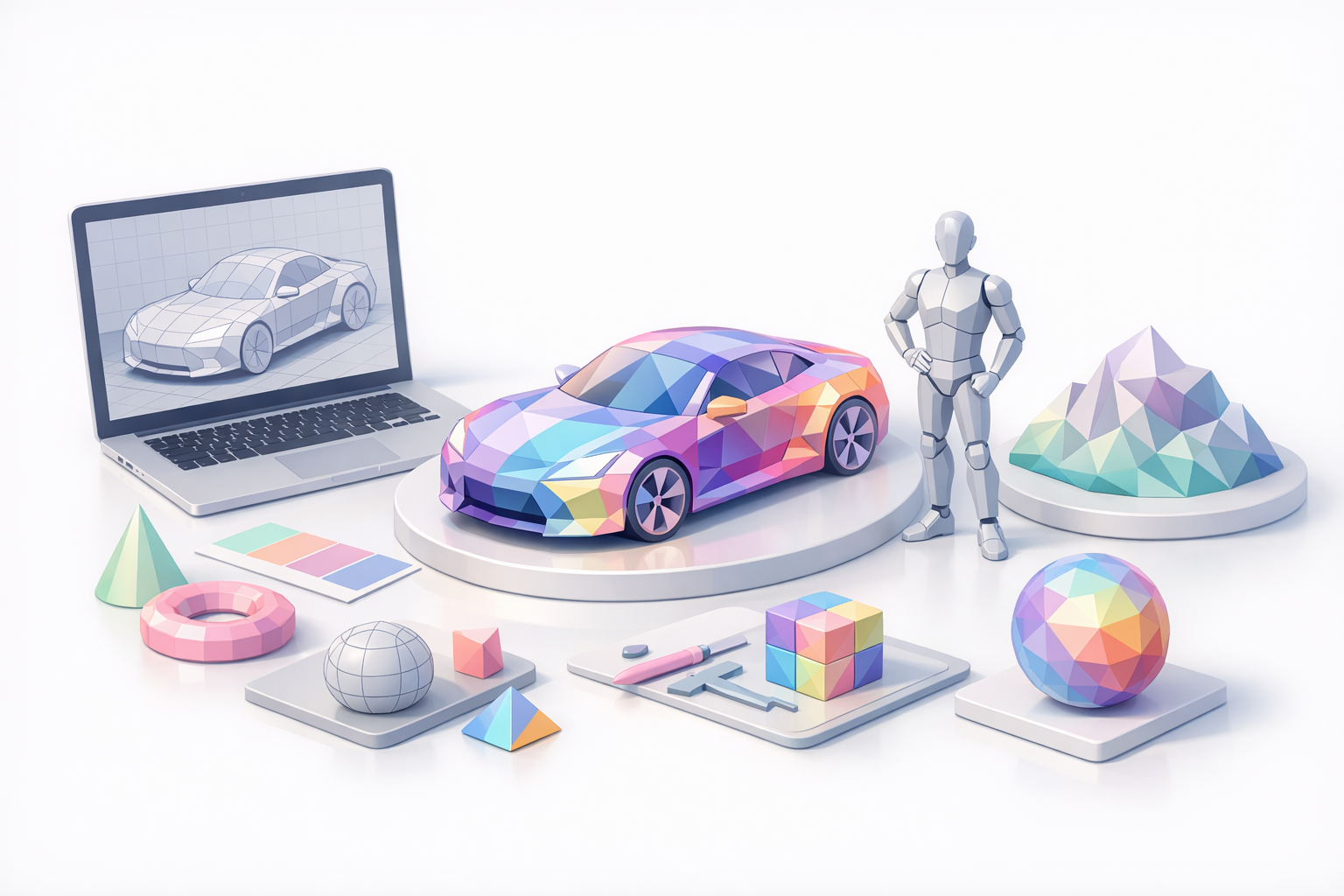 Best Practices for High-Quality Prisma 3D Models illustration